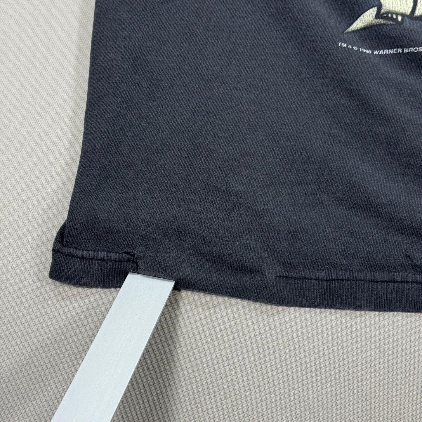 Vintage 90s Harley Davidson Taz T-Shirt Looney Tunes Graphic Print Mens XL Black