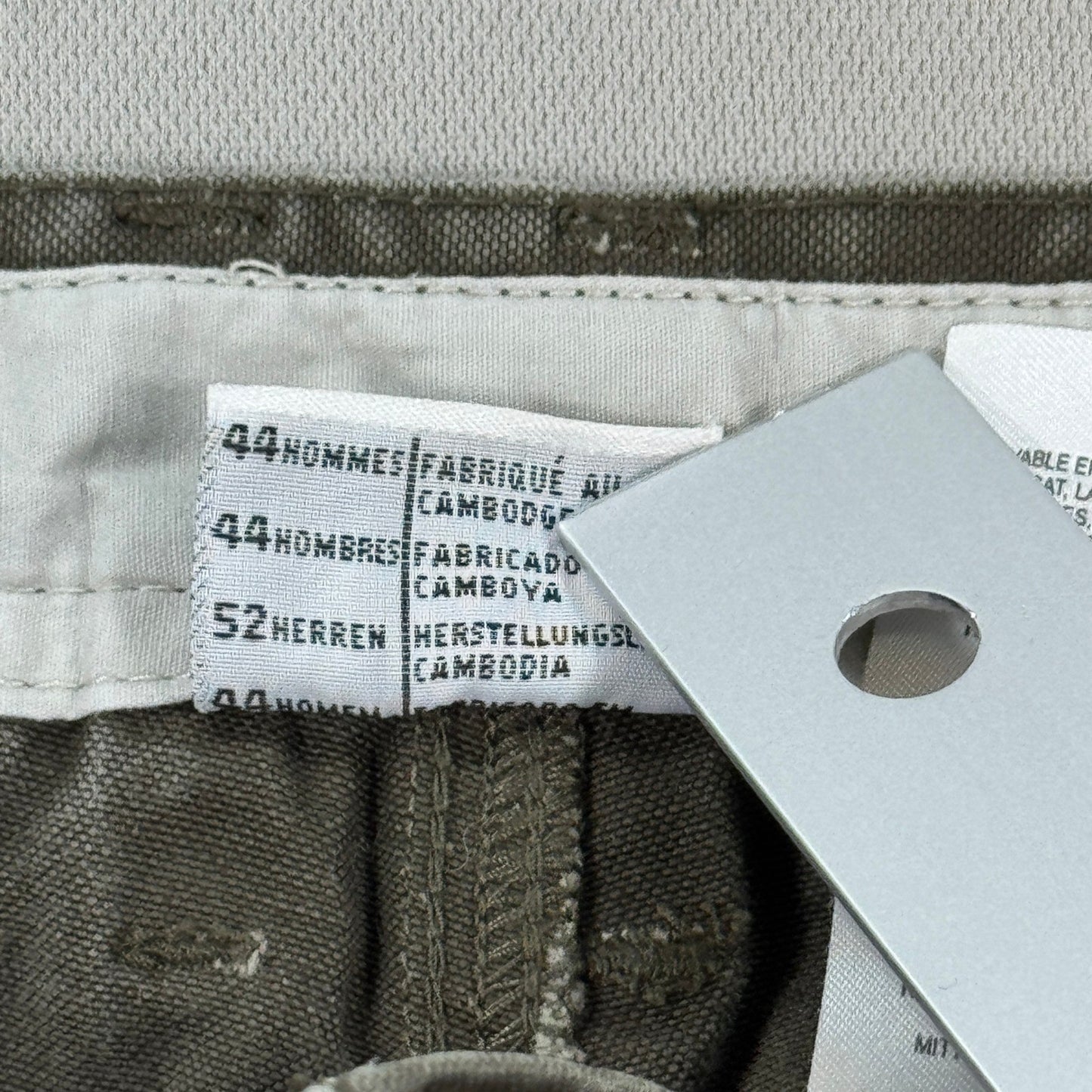 Sorel Cargo Shorts mens Size 34 Olive Green Relaxed Fit Cotton Casual Outdoor