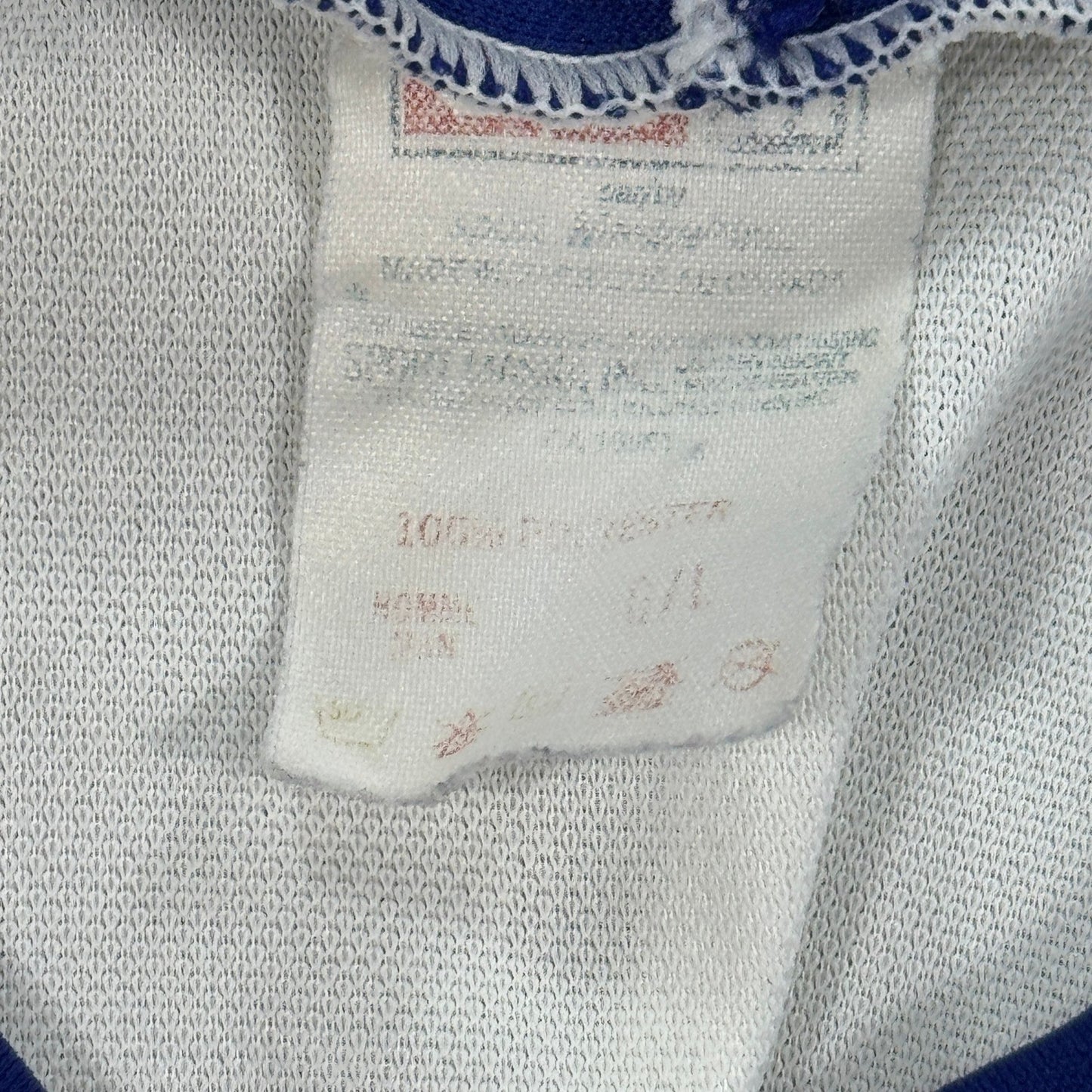 VTG Toronto Maple Leafs CCM Hockey Jersey mens Large Blue White NHL Classic