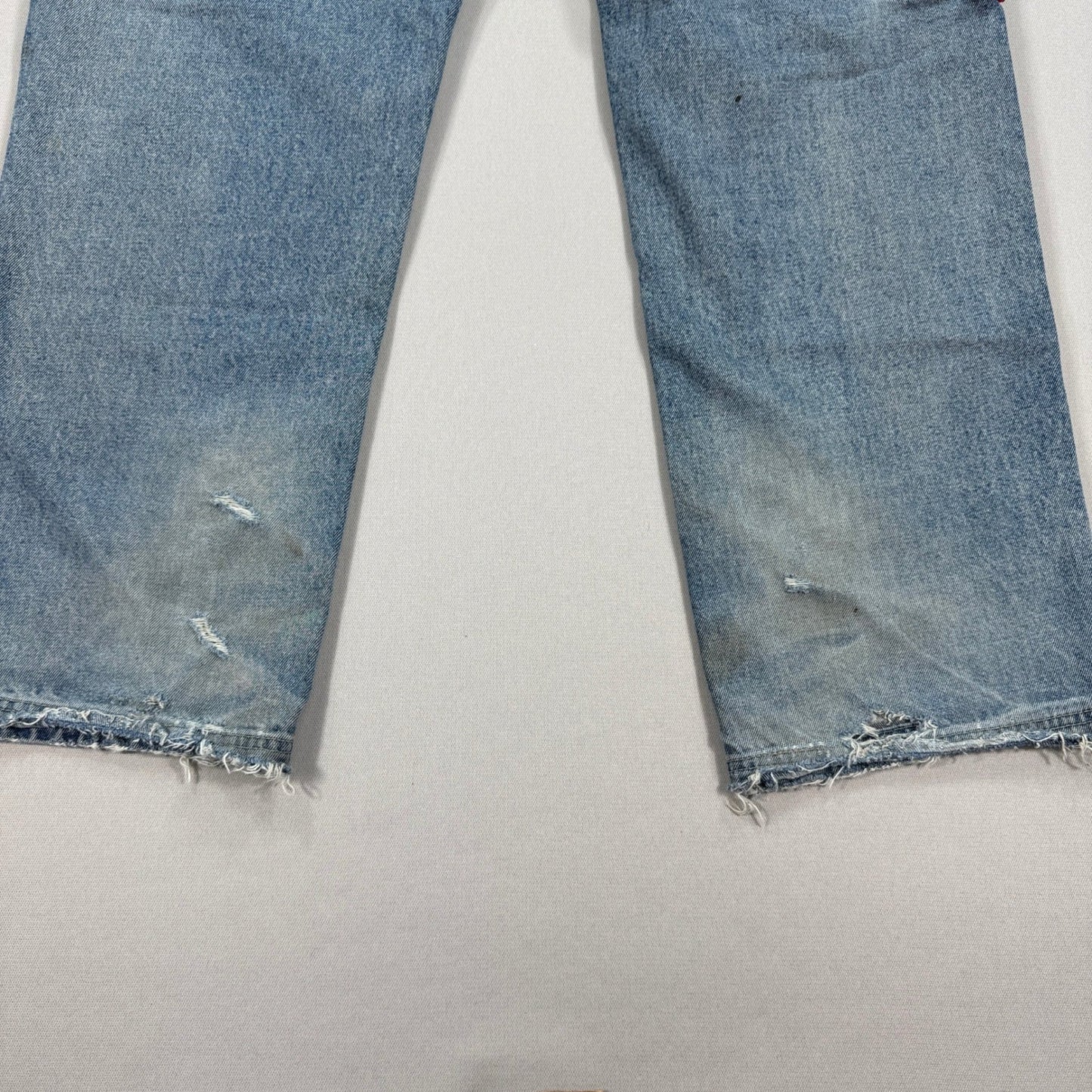 Ecko Unltd. Carpenter Jeans mens Sz 34 Denim Cargo Pockets Baggy Distressed Y2K