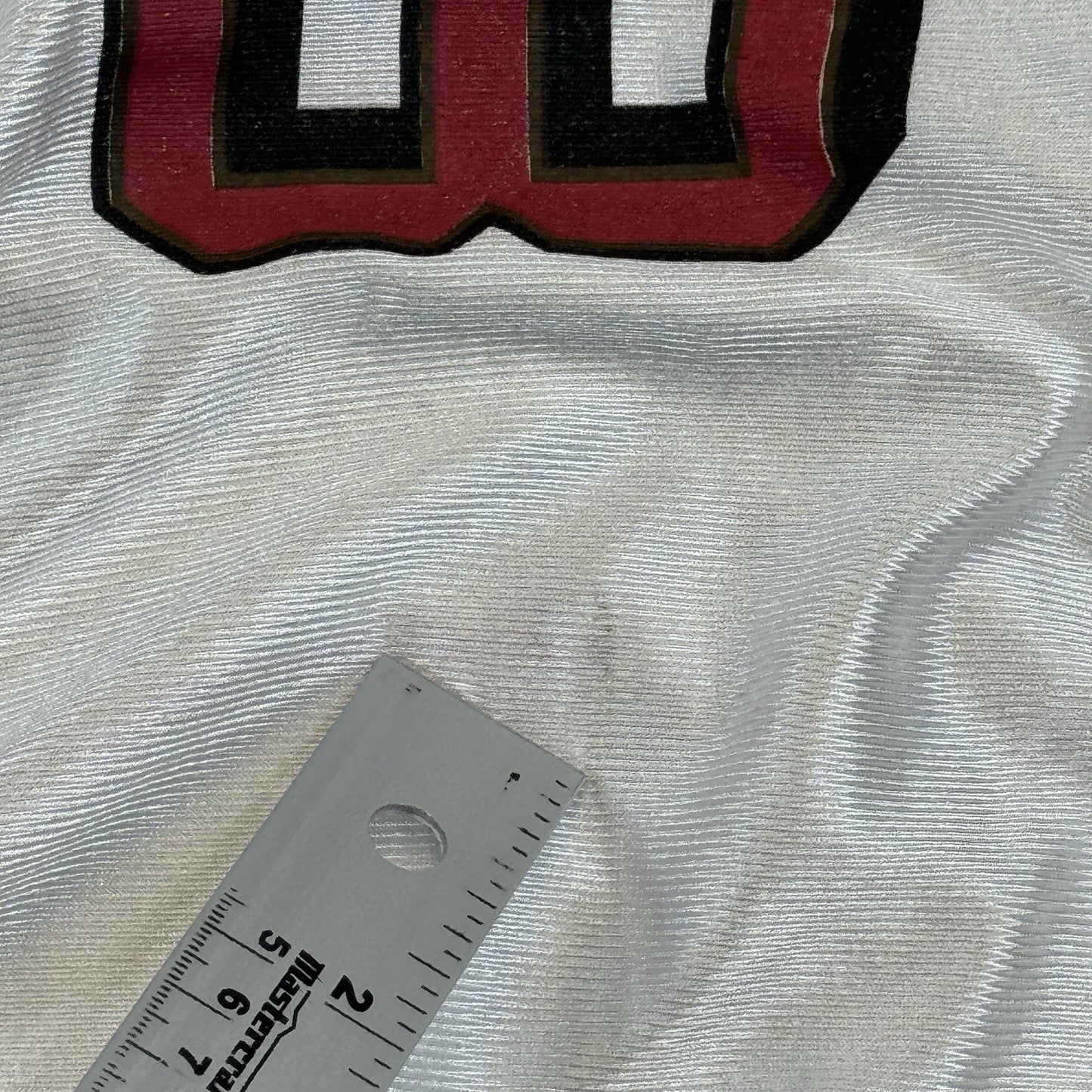 Vintage 90s Adidas Jerry Rice SF 49ers Jersey mens Large White Made In Canada