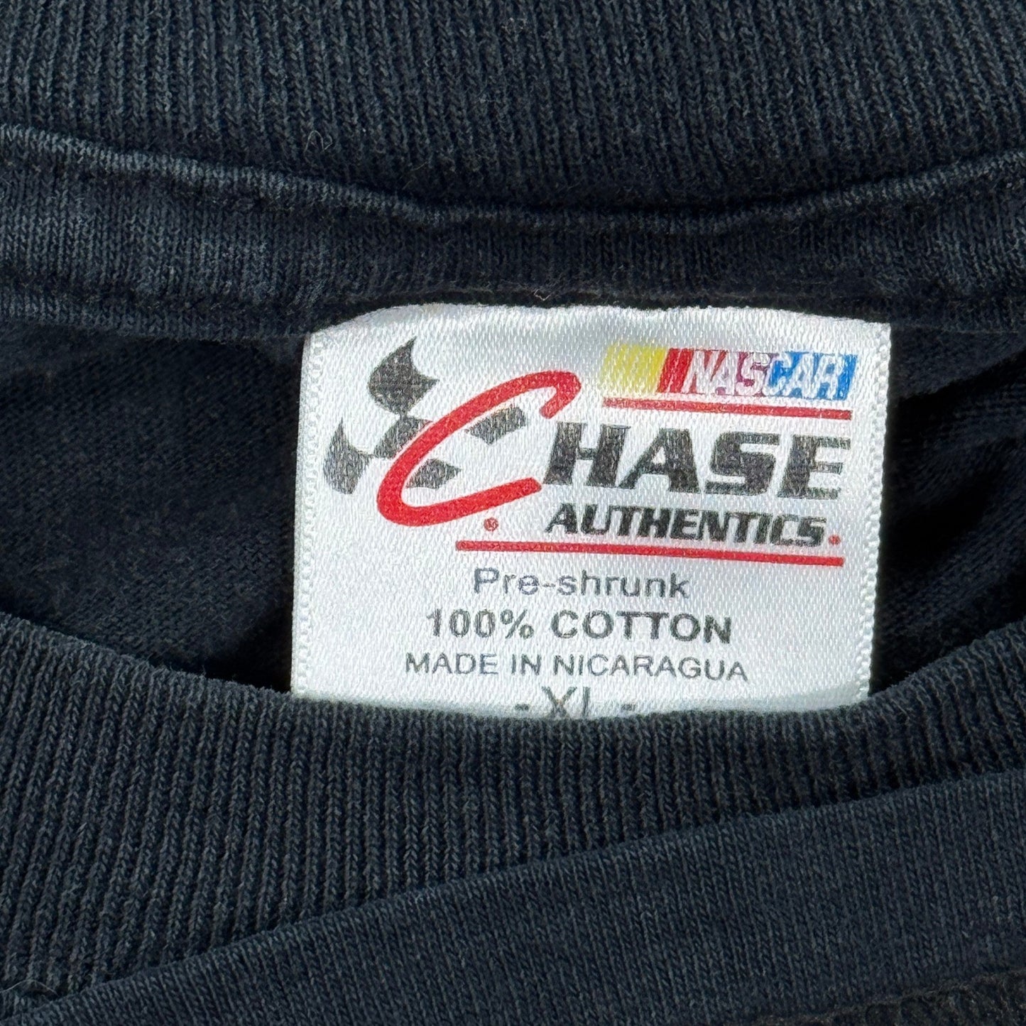 Vintage Dale Earnhardt Jr. NASCAR T-Shirt mens XL Double Sided Y2K Faded