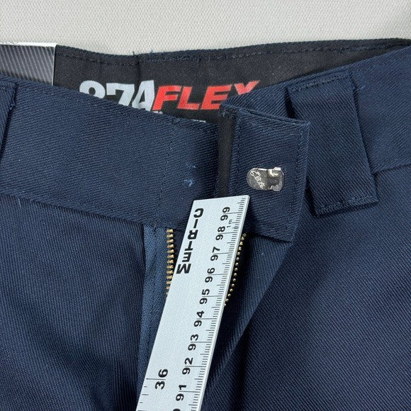 NWT Dickies 874 Flex Original Fit Work Pants mens 30x30 Blue Wrinkle Resistant