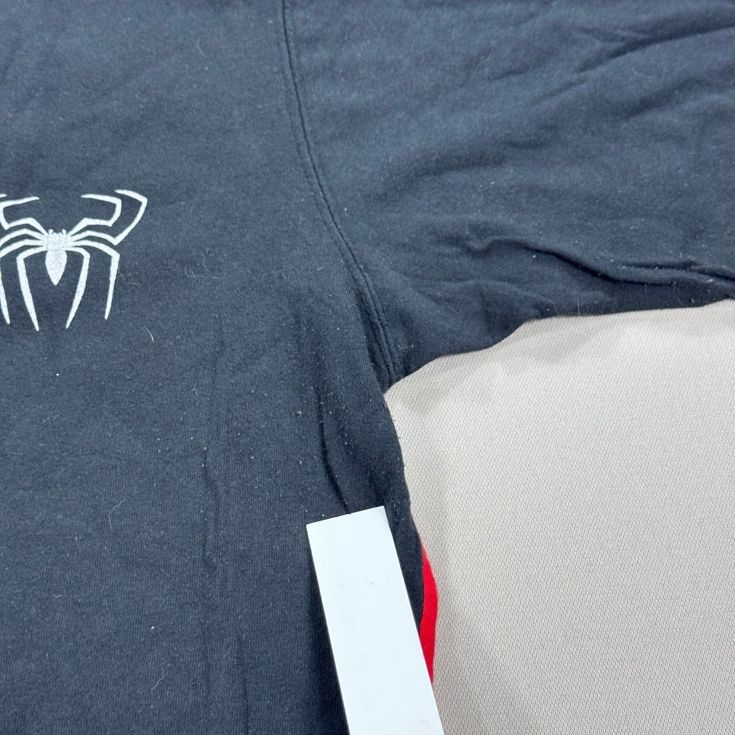 VTG Marvel Spider-Man 3 Movie Promo T-Shirt mens Medium Black Red Crewneck Y2K
