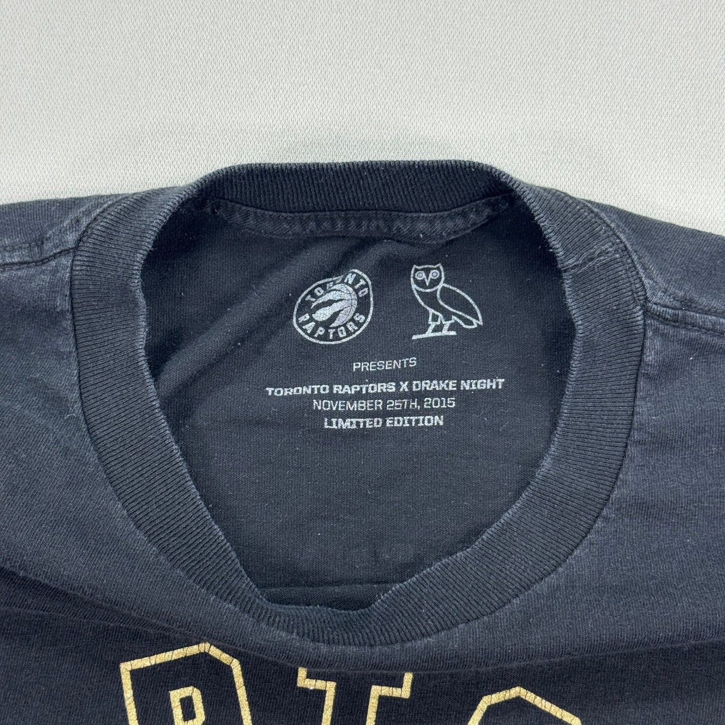 OVO Toronto Raptors x Drake Night Long Sleeve T-Shirt Limited Edition mens XL