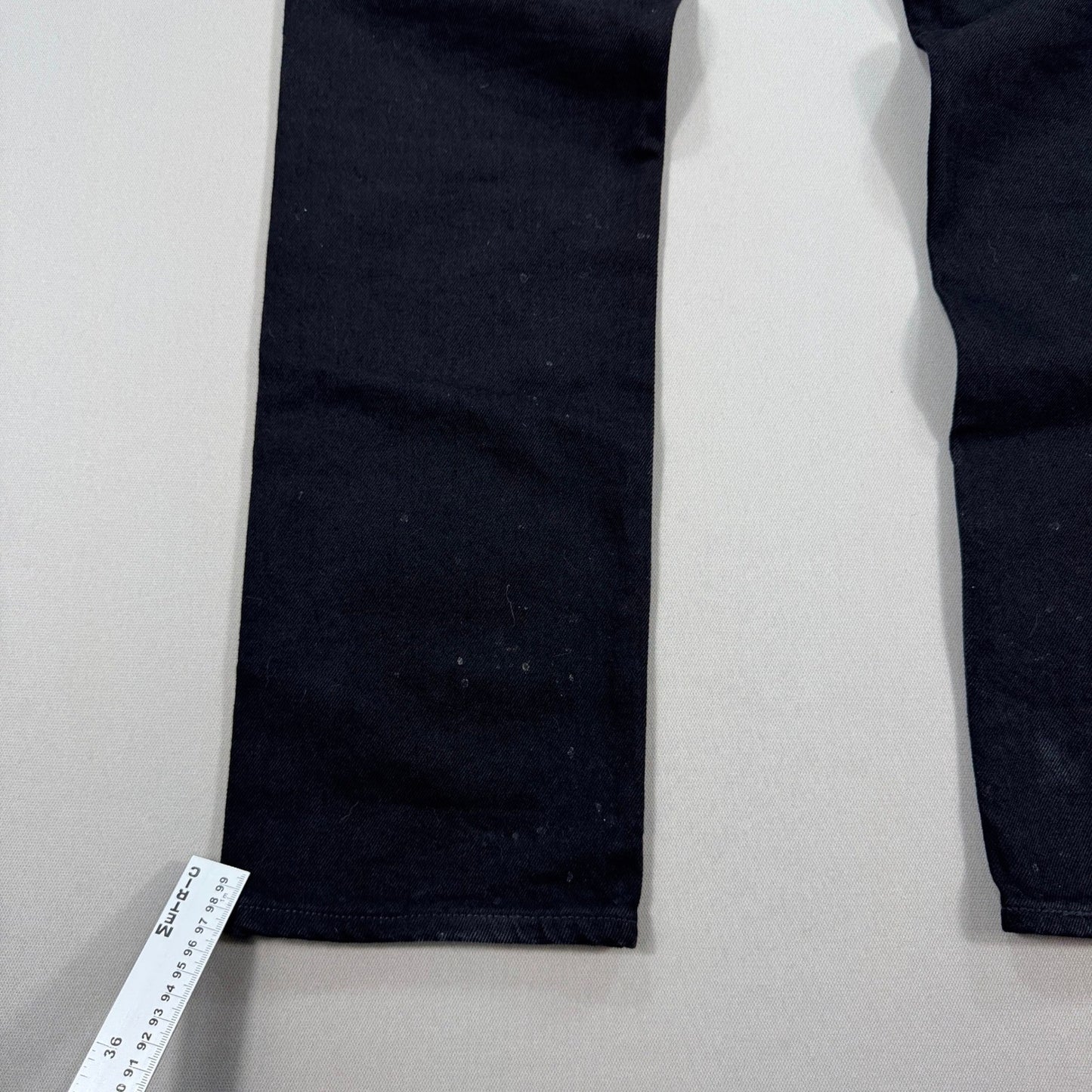 Levi's 501'93 Denim Jeans Big E Mens 29x30 Black Button Fly Straight Leg Premium