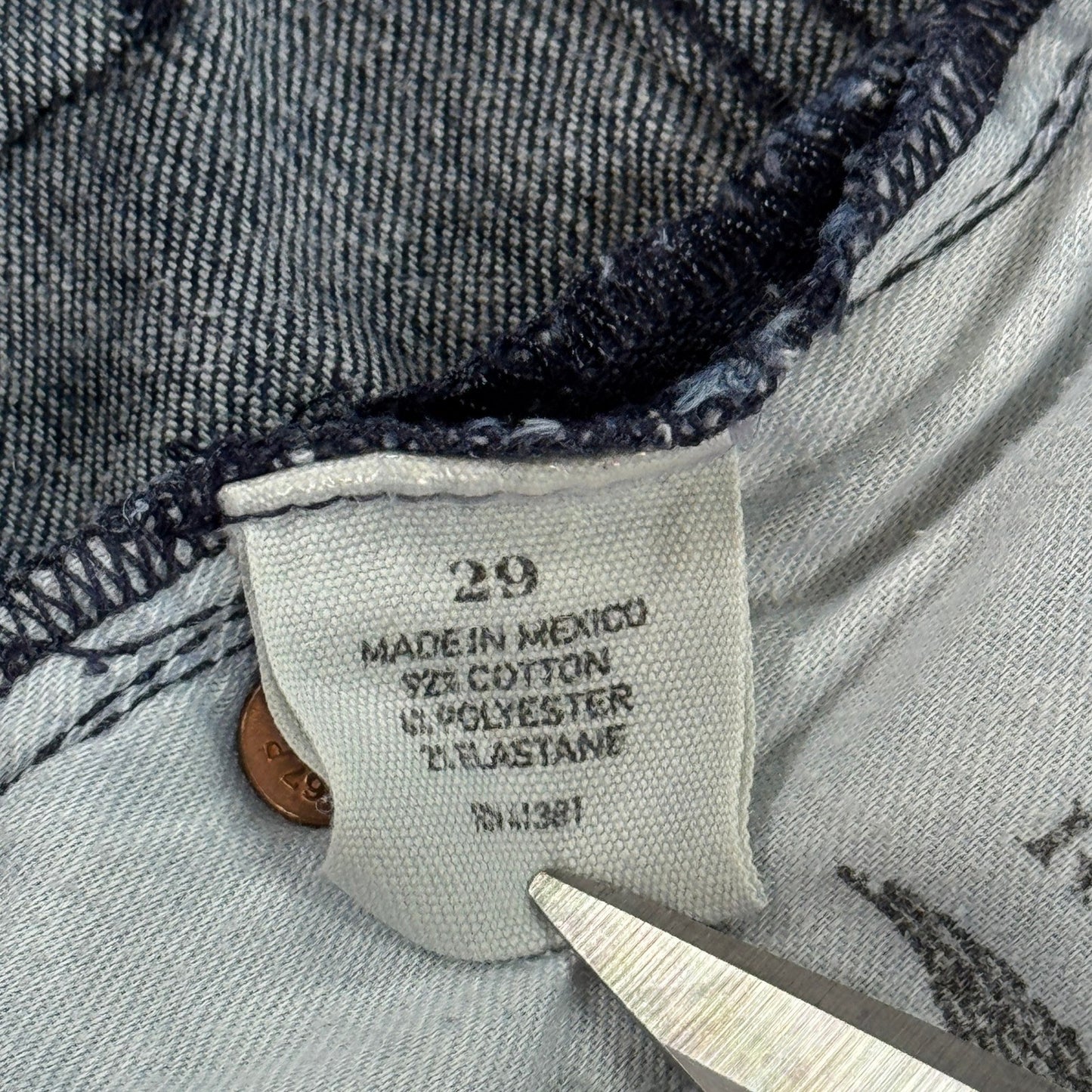 Polo Ralph Lauren Tompkins Skinny Jeans Womens Size 29 Blue Denim Dark Wash