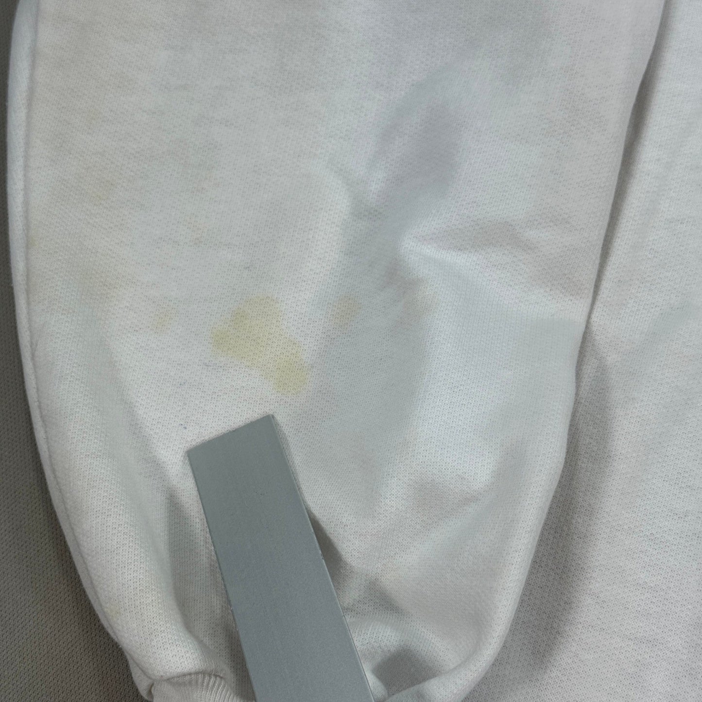 Vintage Jim Benton 1987 Mr. Fisherman Graphic Sweater mens XL White Pullover