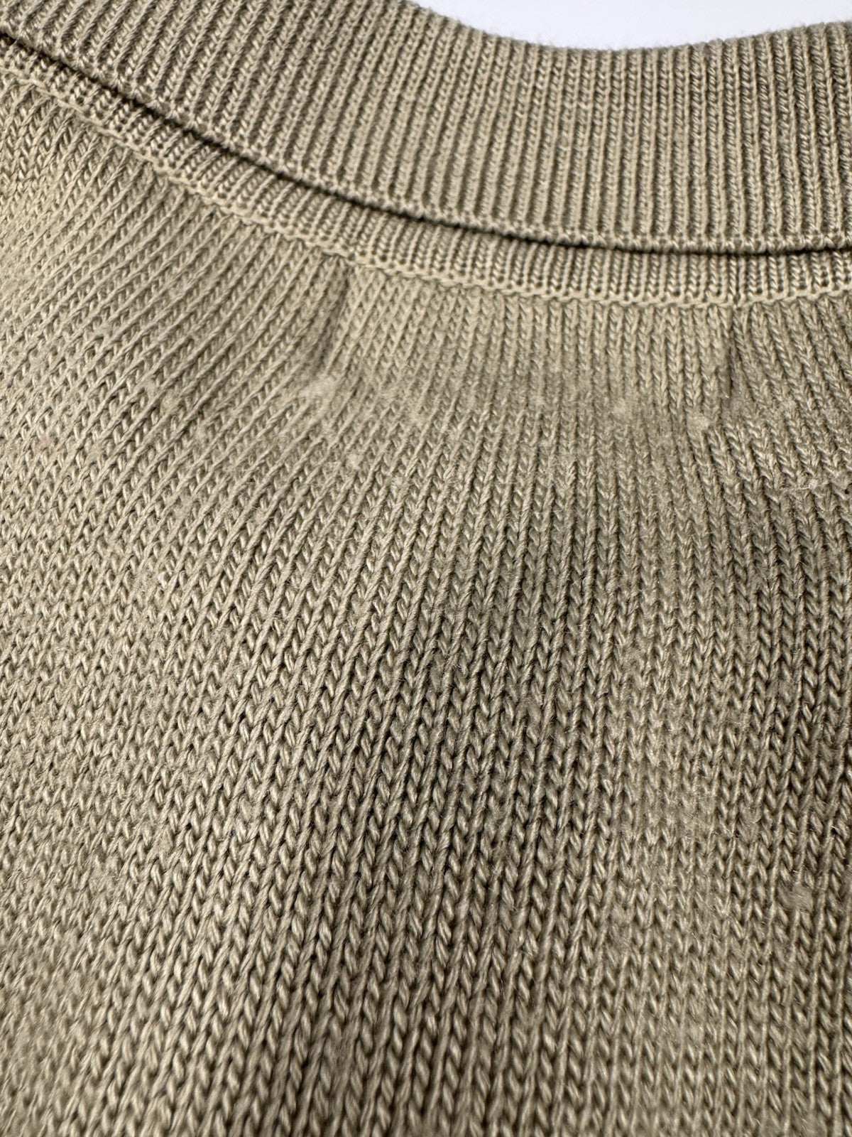 Arnold Palmer Sweater 1/4 Zip Large Vintage Beige