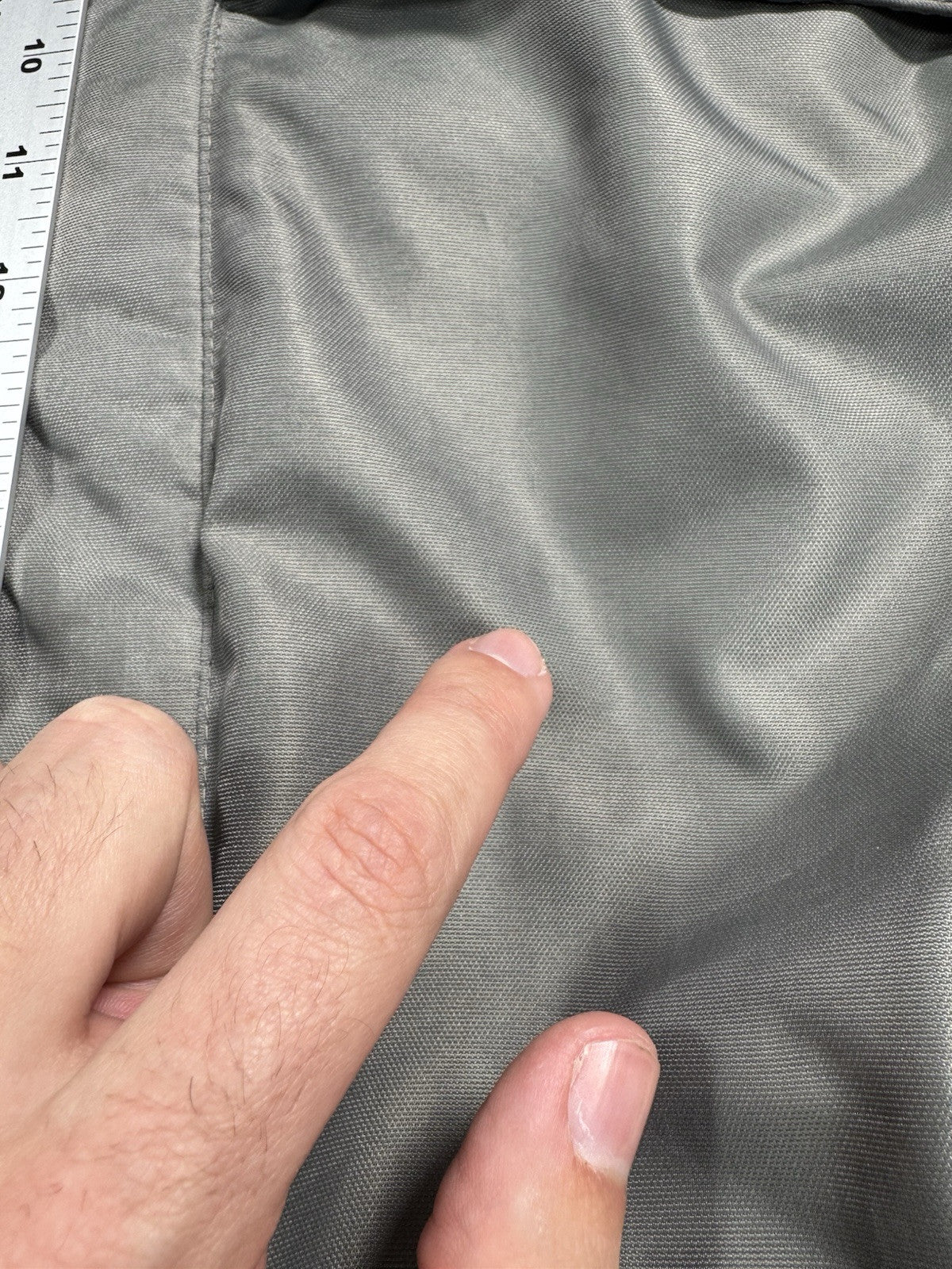 Marc New York Men’s Small Gray Jacket Coat Removable Hood Full Zip Button Down