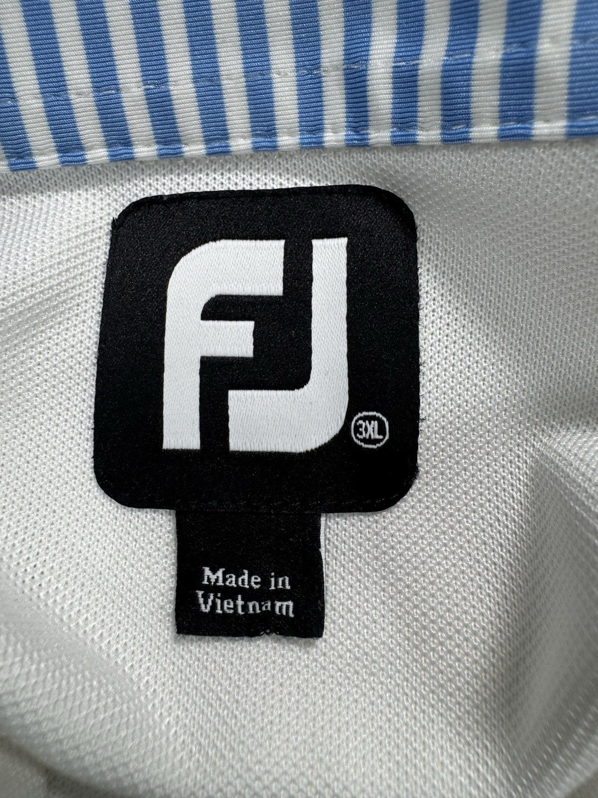 Foot Joy Polo Black Men’s Size 3XL Short Sleeve Golf Tennis Embroidered