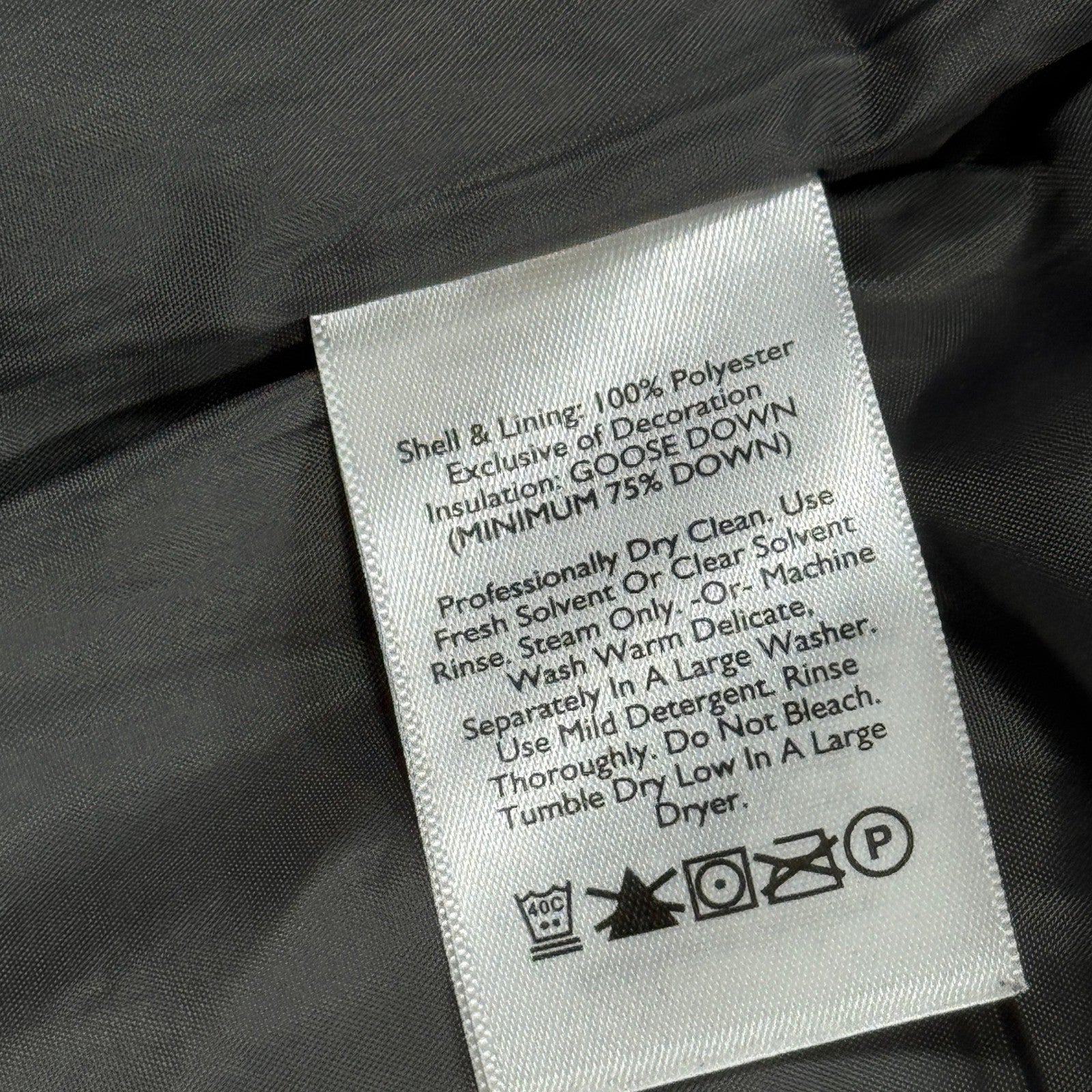 Eddie Bauer Goose Down Puffer Jacket mens Large Full Zip Premium Vest Quilted