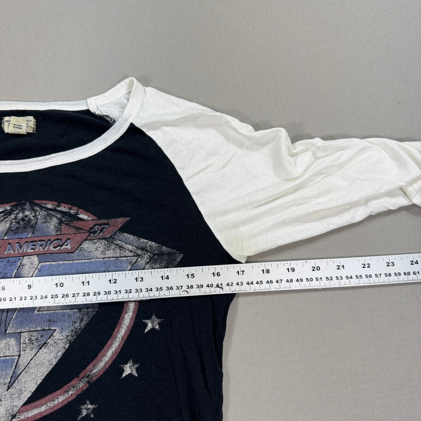 VTG Van Halen 1987 Tour T-Shirt America Ralph Lauren Denim & Supply Womens XS