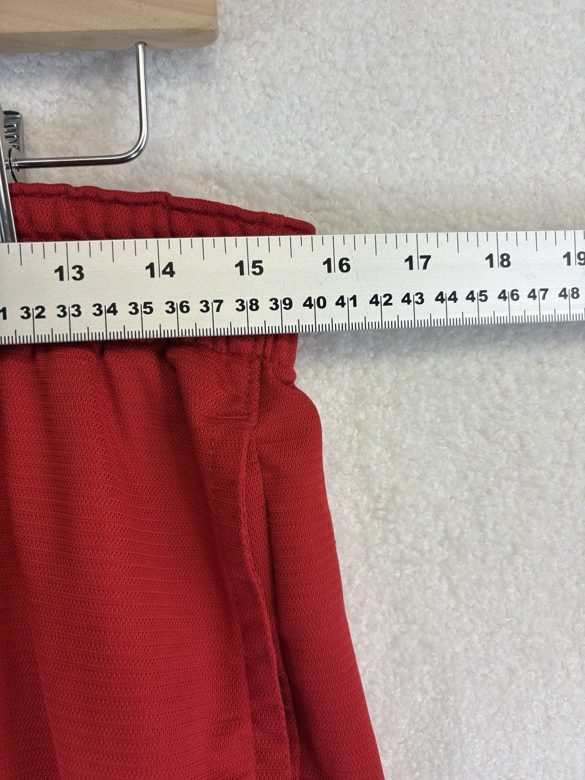 Nike Icon Dri Fit Athletic Sports Red Basketball Shorts Mens Medium