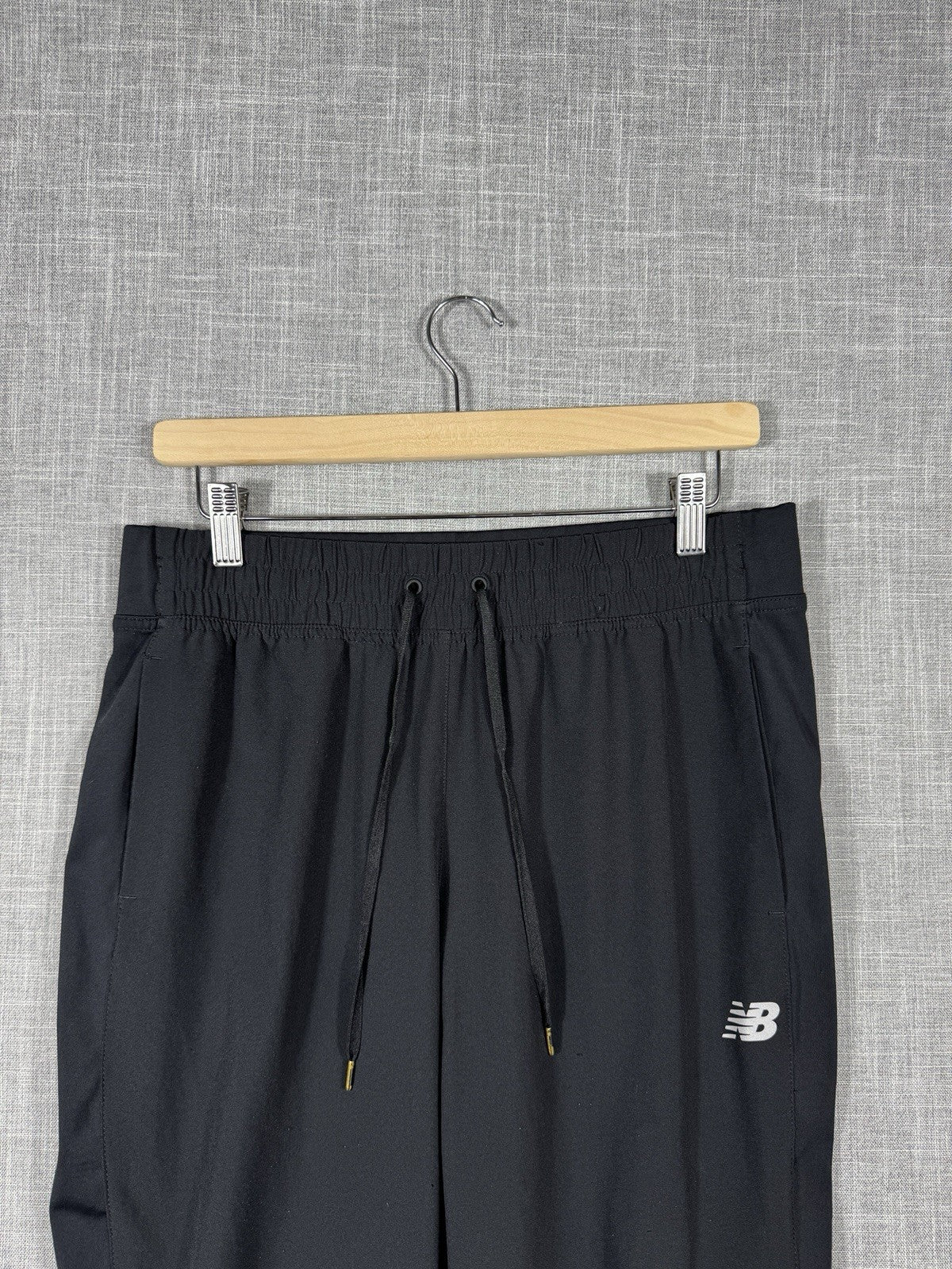 New Balance Mens Black NB Dry Tracksuit Track Pants Joggers Medium