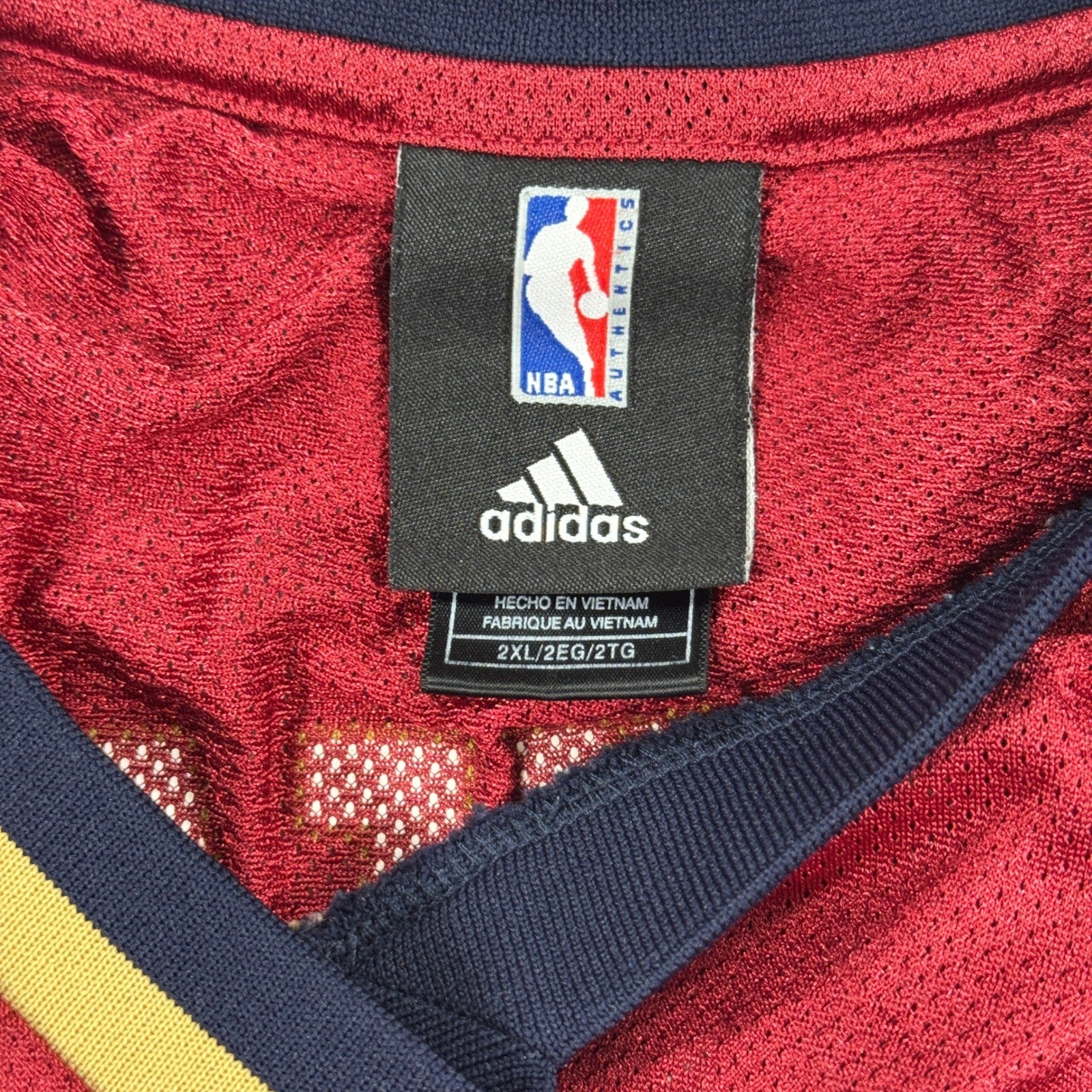 Cleveland Cavaliers Shaquille O'Neal #33 Adidas NBA Jersey mens 2XL Red