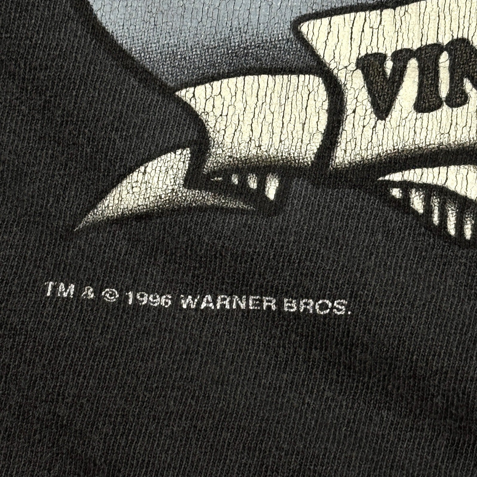 Vintage 90s Harley Davidson Taz T-Shirt Looney Tunes Graphic Print Mens XL Black