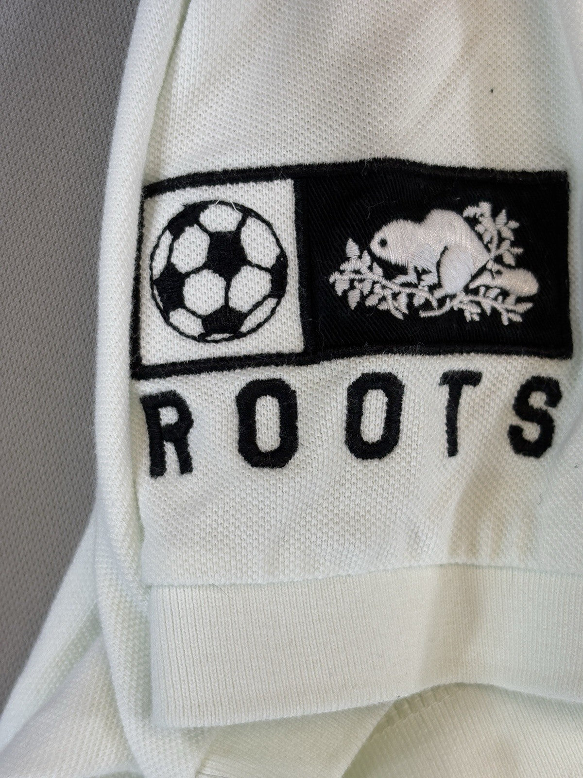 Vintage Roots 1973 Germany National Football Team White Polo Shirt mens XL