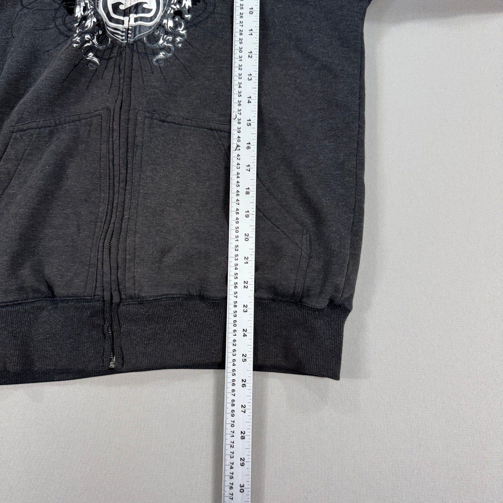 Vintage Billabong Hoodie Mens Large Grunge Graphic Logo Y2K Full Zip