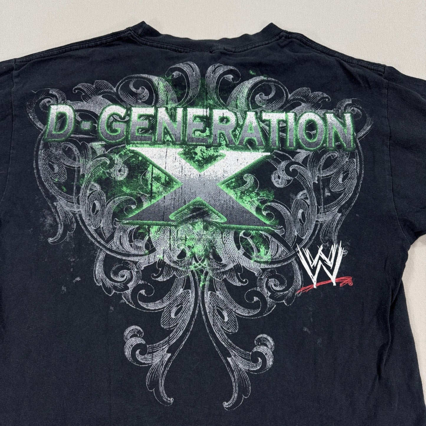 VTG WWE D-Generation X Shirt Adult Mens Medium Wrestling Graphic Made In USA