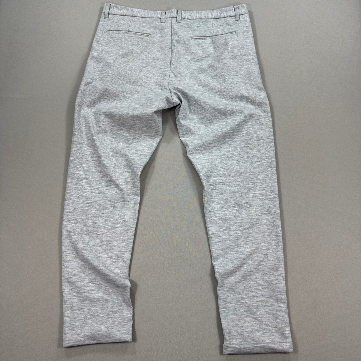 Lindbergh Superflex Dress Pants Mens 2XL Gray Slim Fit Performance Chino Stretch