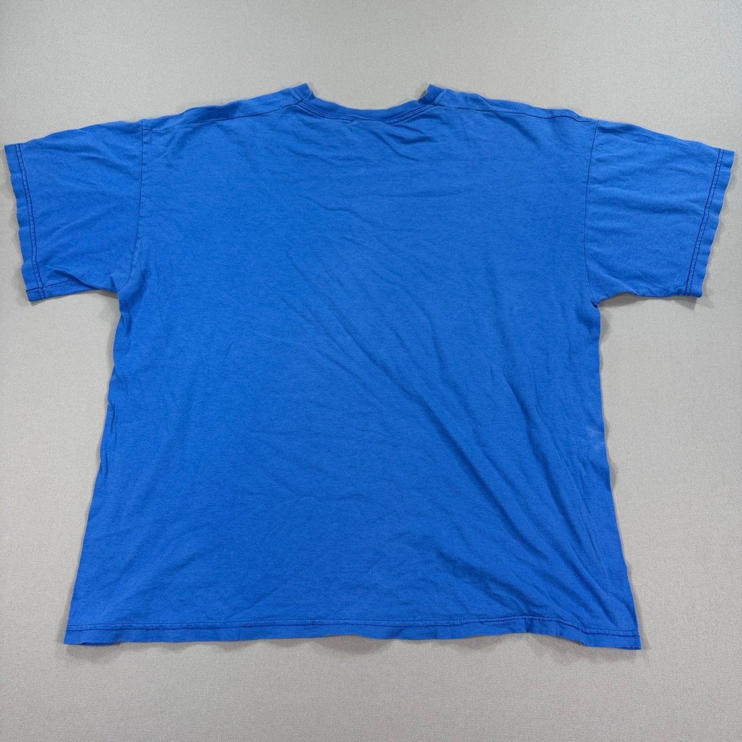 Vintage Rod Stewart Back to His Roots Music Concert T-Shirt mens XL Blue RARE