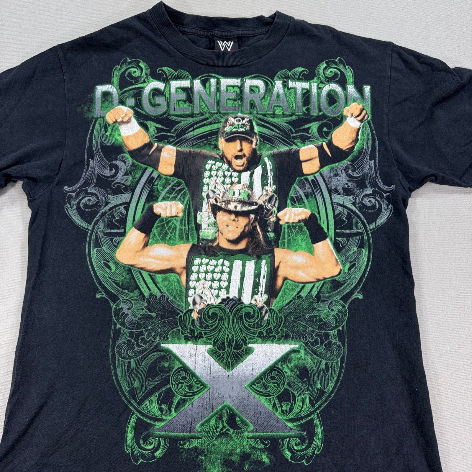 VTG WWE D-Generation X Shirt Adult Mens Medium Wrestling Graphic Made In USA