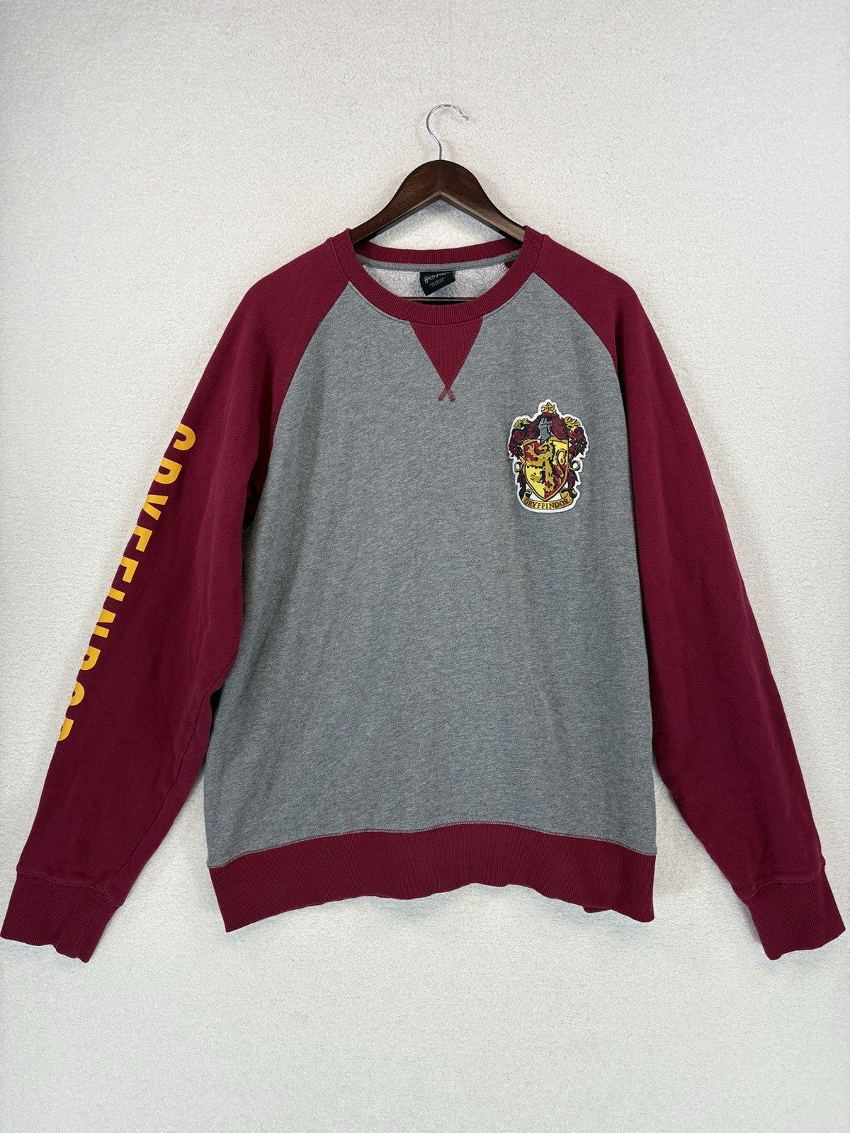 Wizarding World Of Harry Potter Gryffindor Mens 2XL Sweatshirt Universal Studios