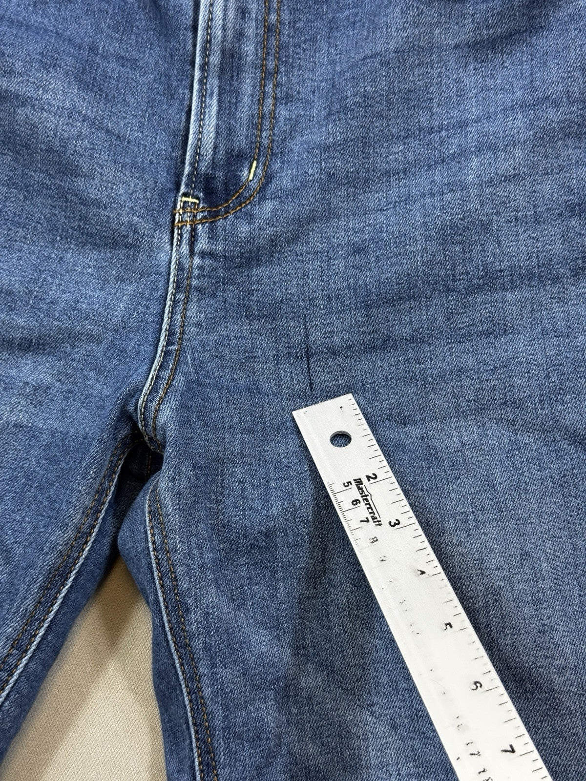 Scotch & Soda Amsterdam Jeans Womens Size 12 Blue Denim Loose Fit Tapered Baggy