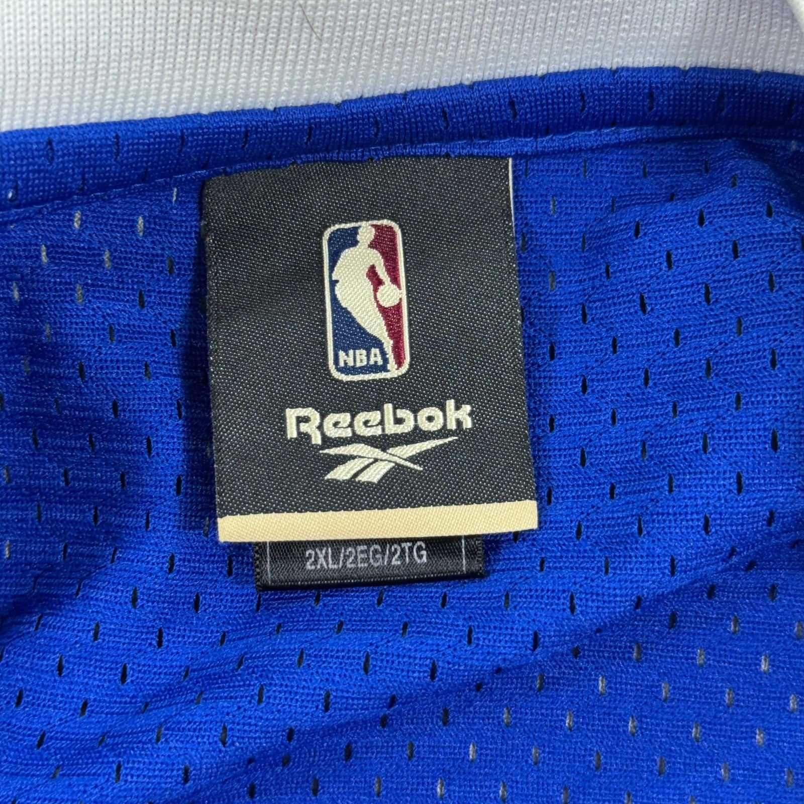 VTG Philadelphia 76ers WILT CHAMBERLAIN Jersey Ble #13 Reebok mens Size 2XL