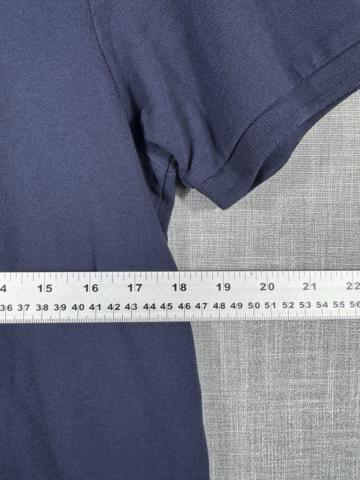 US Polo Assn Regular Fit Polo Shirt Blue Mens Medium 100% Cotton Short Sleeve