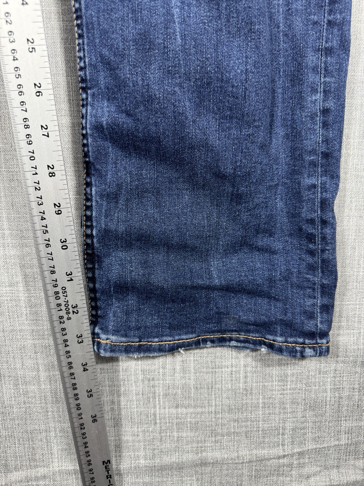 Silver Jeans Suki Straight Blue Distressed Mens 40x34