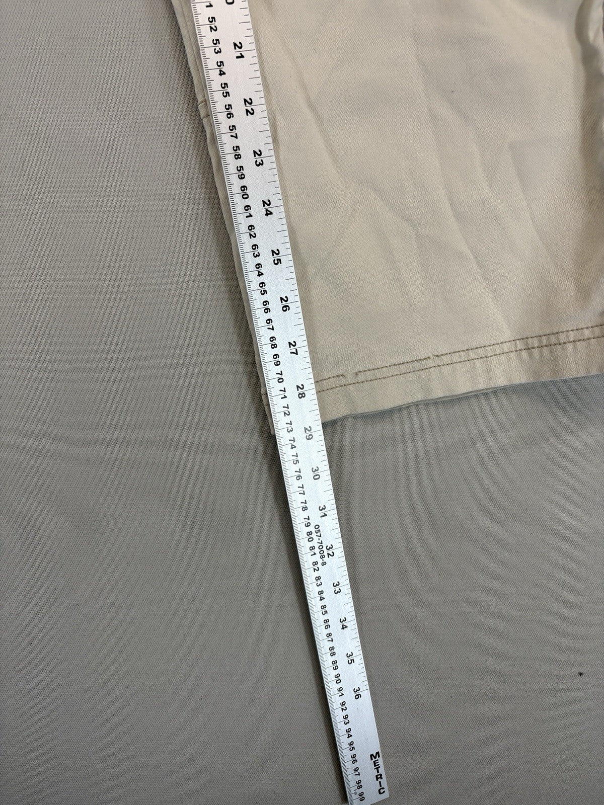 Prana Convertible Cargo Beige Pants mens Large 30L Stretch Outdoor Hiking Zip