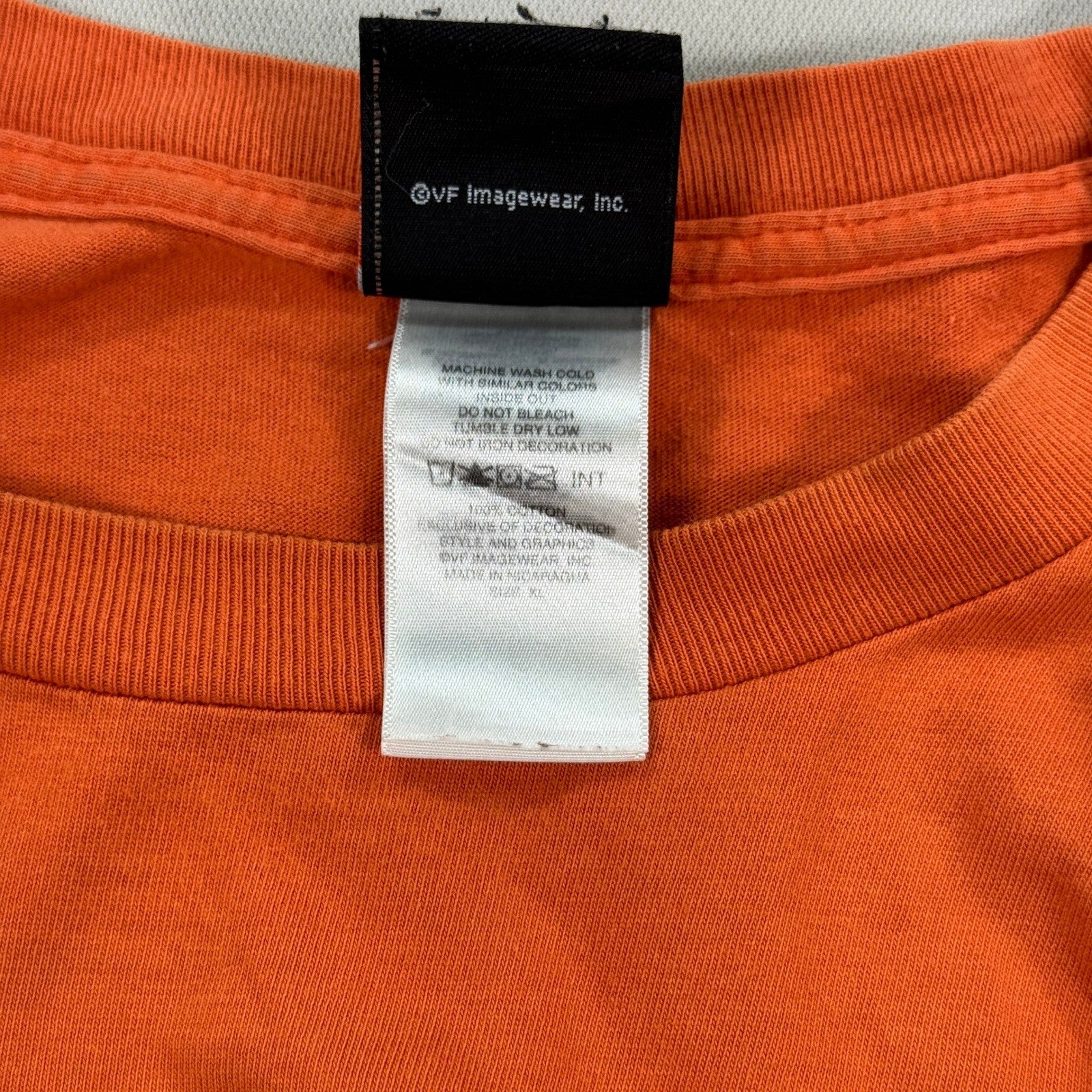 Harley Davidson T-Shirt 2012 Port Dover Friday The 13 mens XL Orange