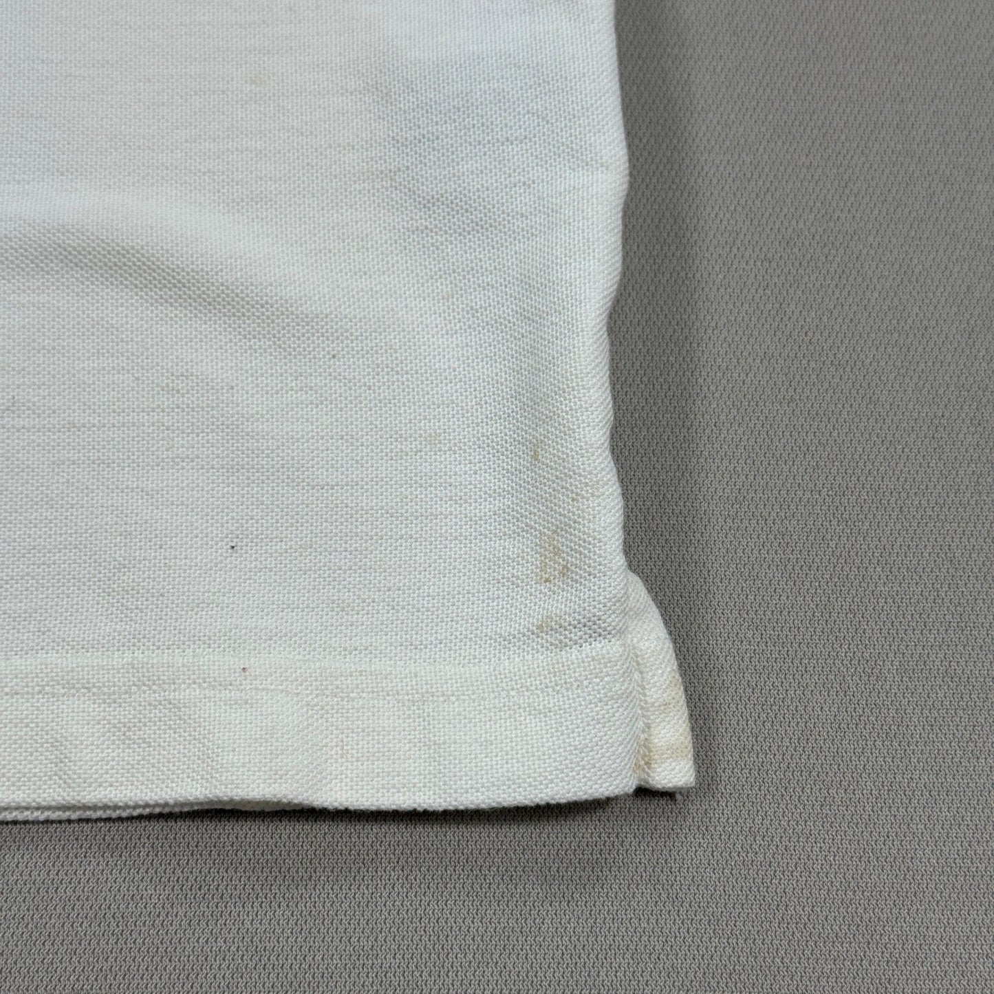 Masters Collection Polo Shirt mens Medium White Golf Augusta National Cotton