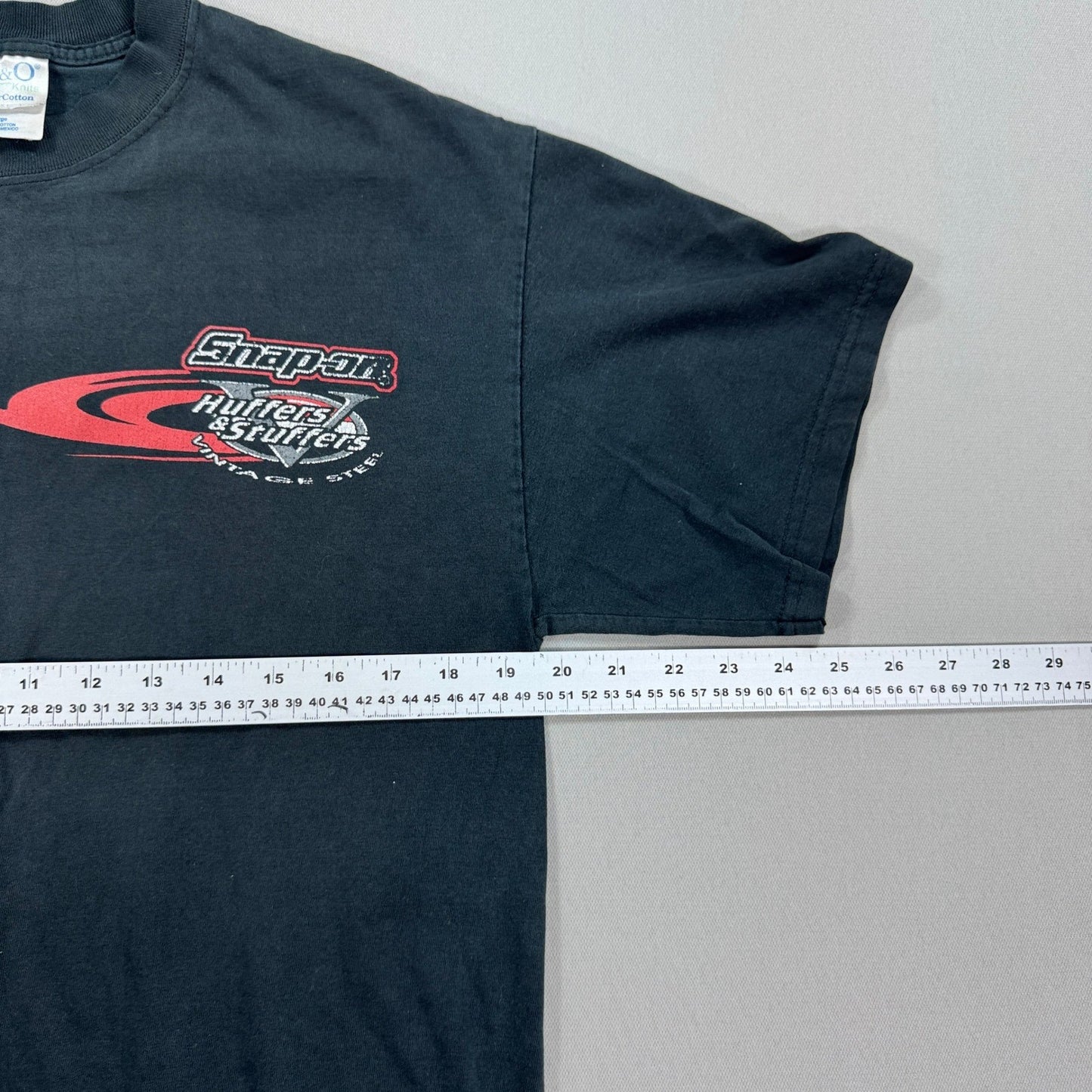 Vintage Snap on T Shirt Huffers & Stuffers Series IV Graphic Mens Large Y2K