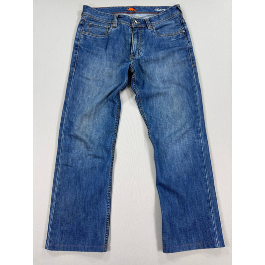 Tommy Bahama Santorini Authentic Straight Jeans mens 34x32 Denim Medium Wash
