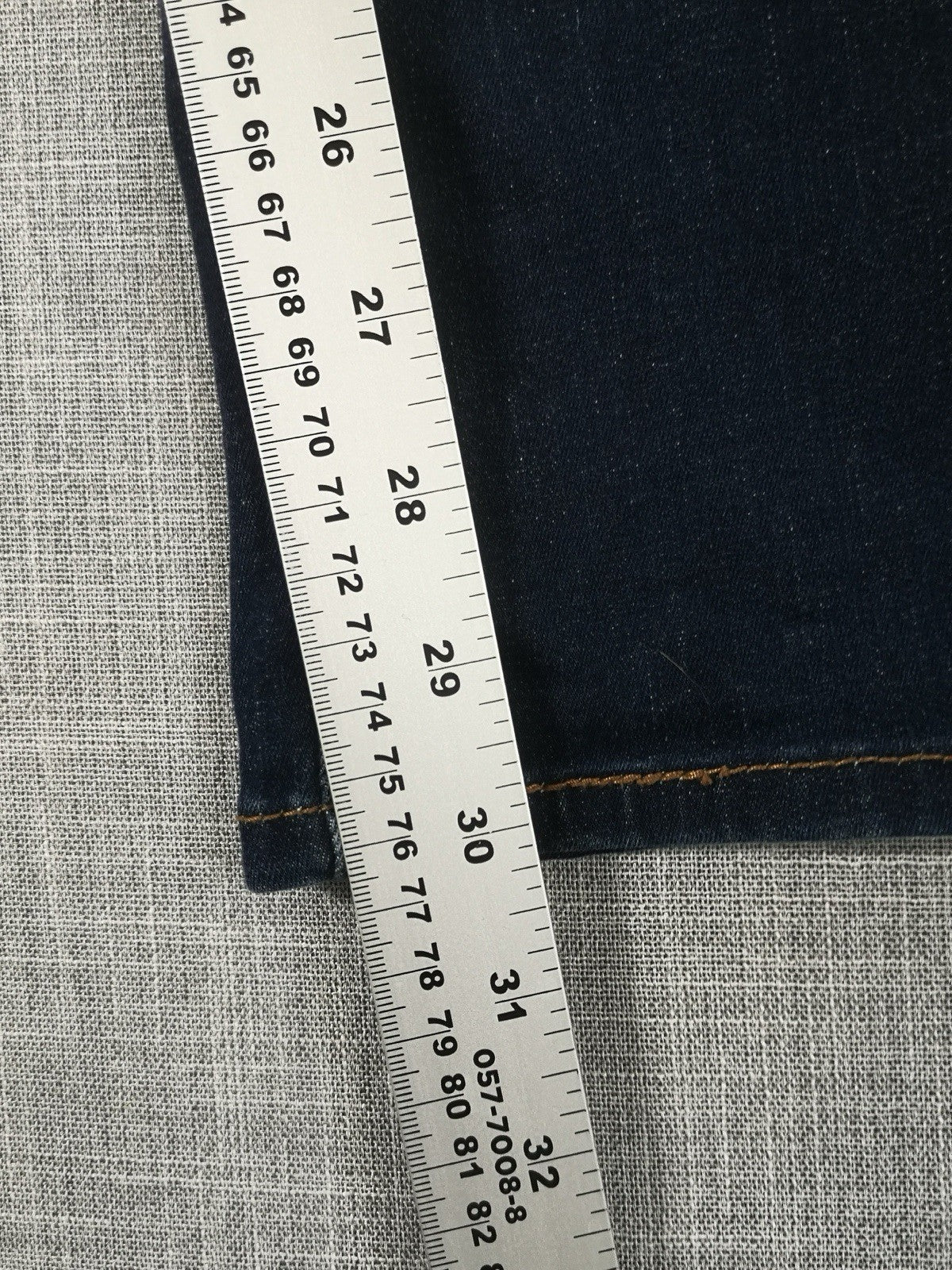 Levi Strauss Slimming Straight Dark Blue Jeans Mens 29x32