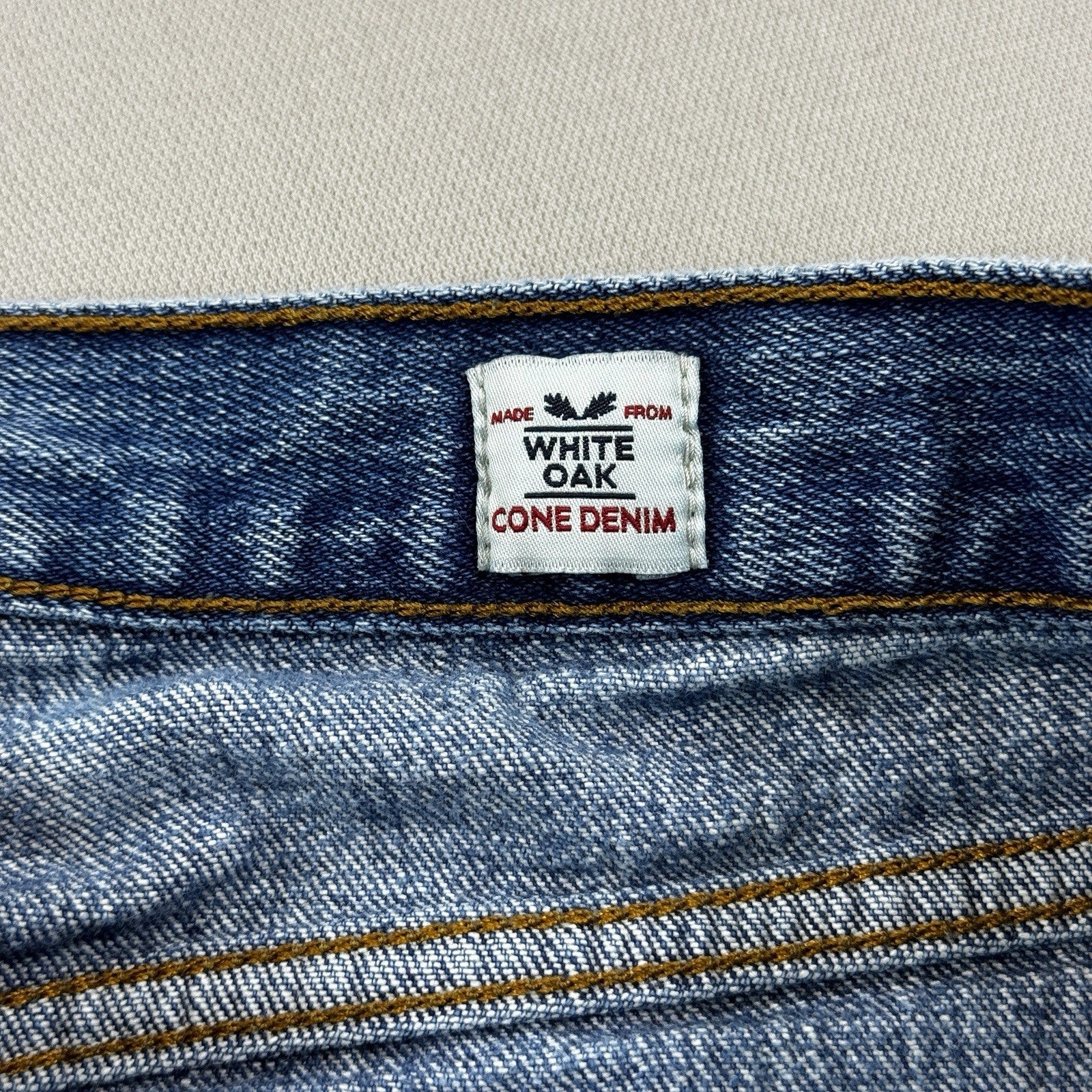 Levi's White Oak Cone Denim 501 Jeans mens 29x26 Cut Off Button Fly