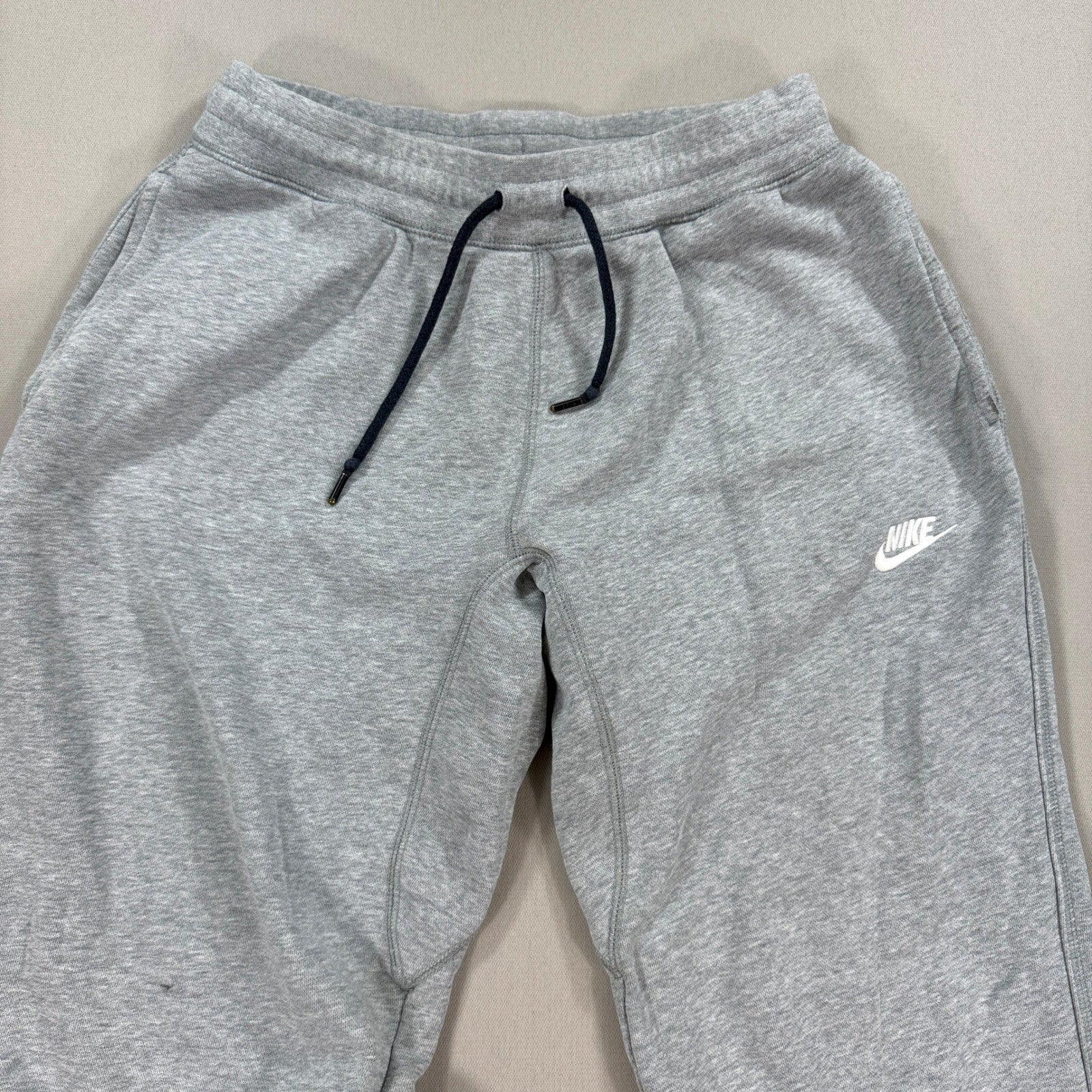 Vintage Nike Sportswear Club Fleece Sweatpants mens Large Gray Wide Leg Joggers