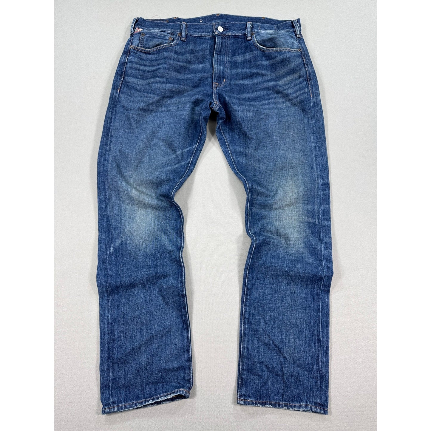 Denim & Supply Ralph Lauren Distressed Jeans Slim mens 38x32 Denim Straight Leg