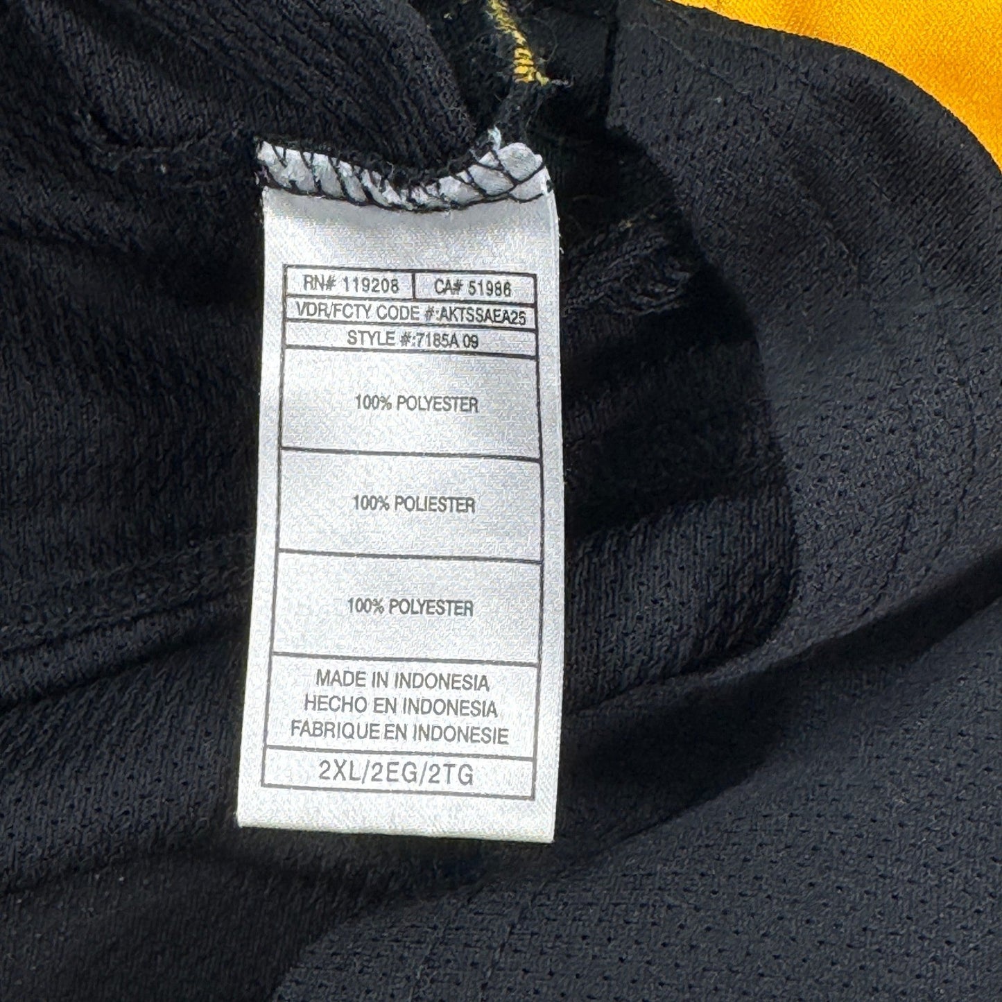 Boston Bruins Milan Lucic Reebok Jersey Size 2XL NHL Embroidered Patch