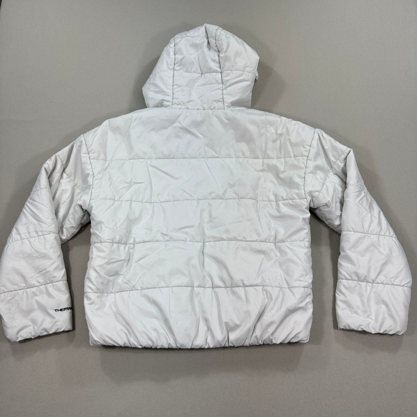 Nike Therma FIT Hooded Puffer Jacket Mens Small Full Zip Padded Lightweight Coat