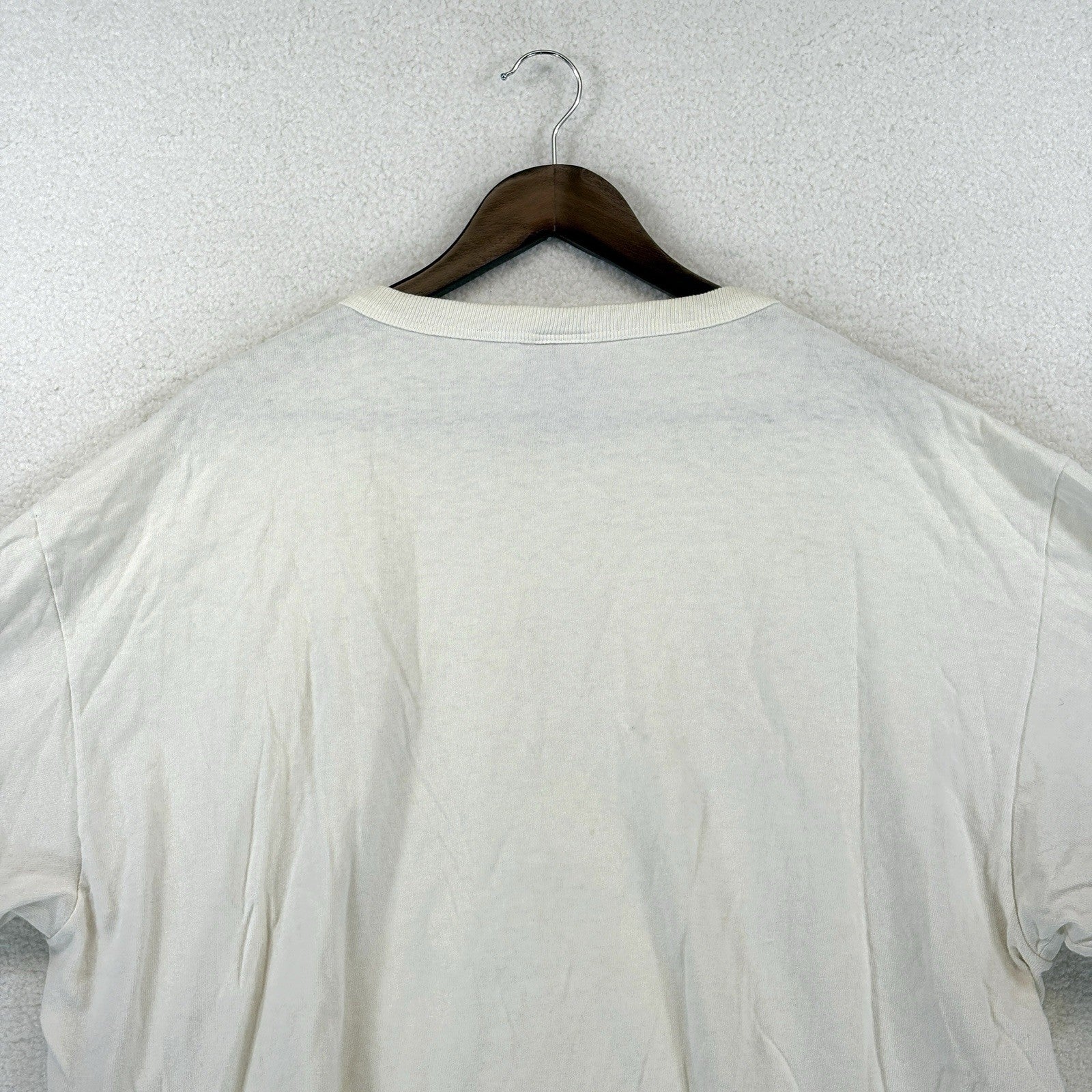 Vintage Champion USA Olympics White Shirt Men 2XL White 90s Olympic Rings