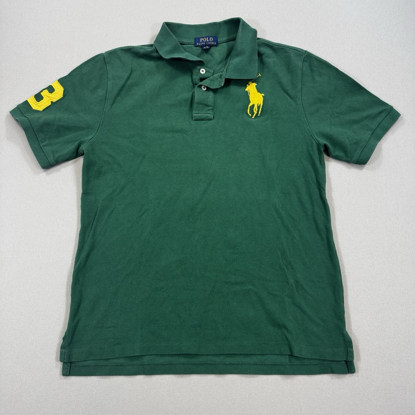 Polo Ralph Lauren Classic Fit XL(18-20) Green Button Down Big Pony
