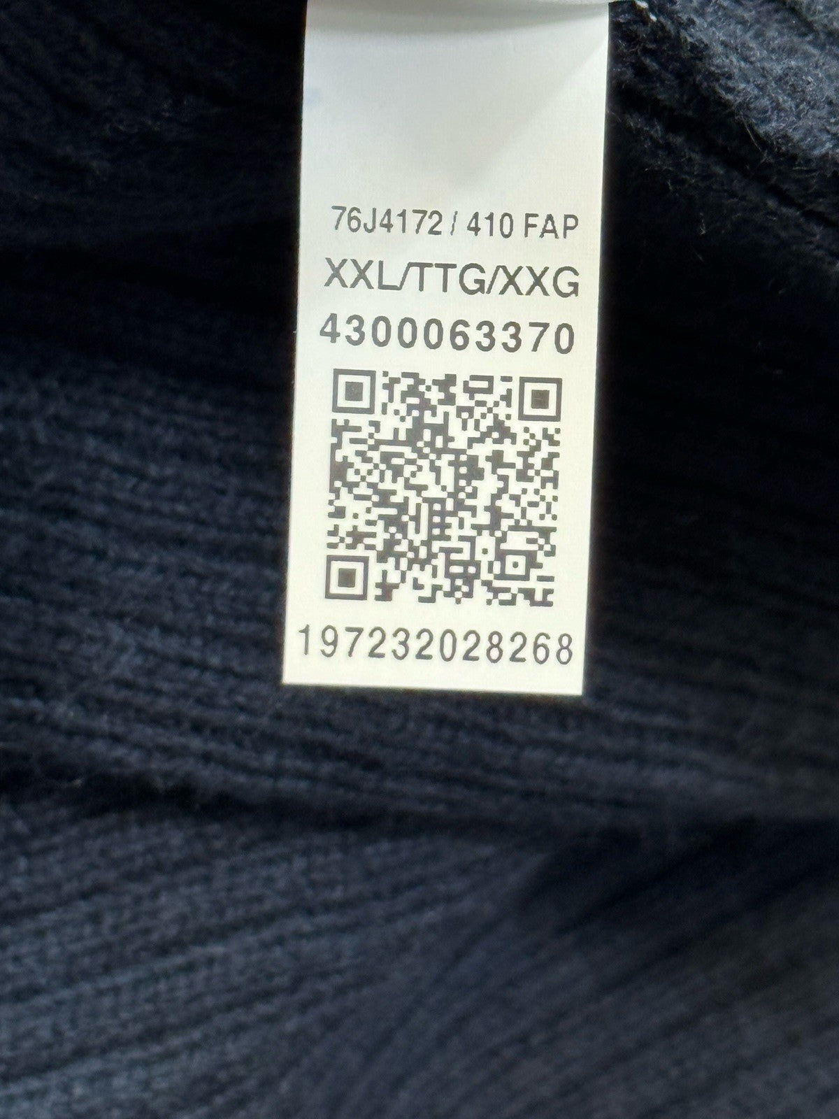 Brand New Tommy Hilfiger Cable Knit Mini Jumper Dress Womens 2XL Navy Blue