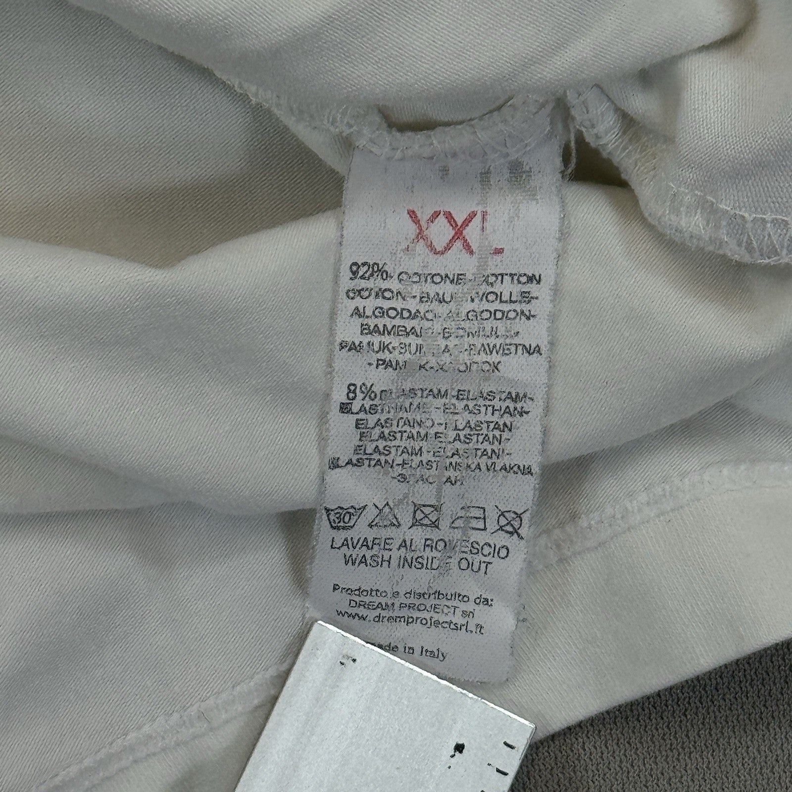 Carlsberg Italy 2012 Football Shirt Youth 2XL White Jersey Made in Italy