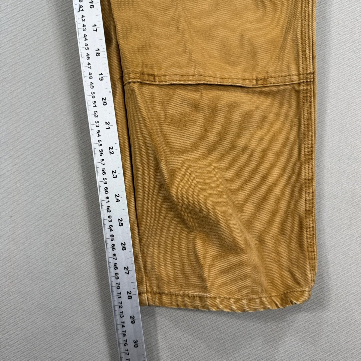 Dickies Carpenter Pants Double Knee Workwear Mens 34x34 Tan Relaxed Fit Straight