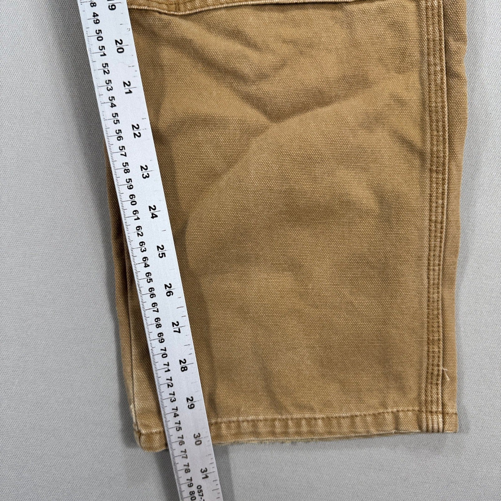 Dickies Double Knee Carpenter Pants mens 32x30 Cargo Khaki Relaxed Fit