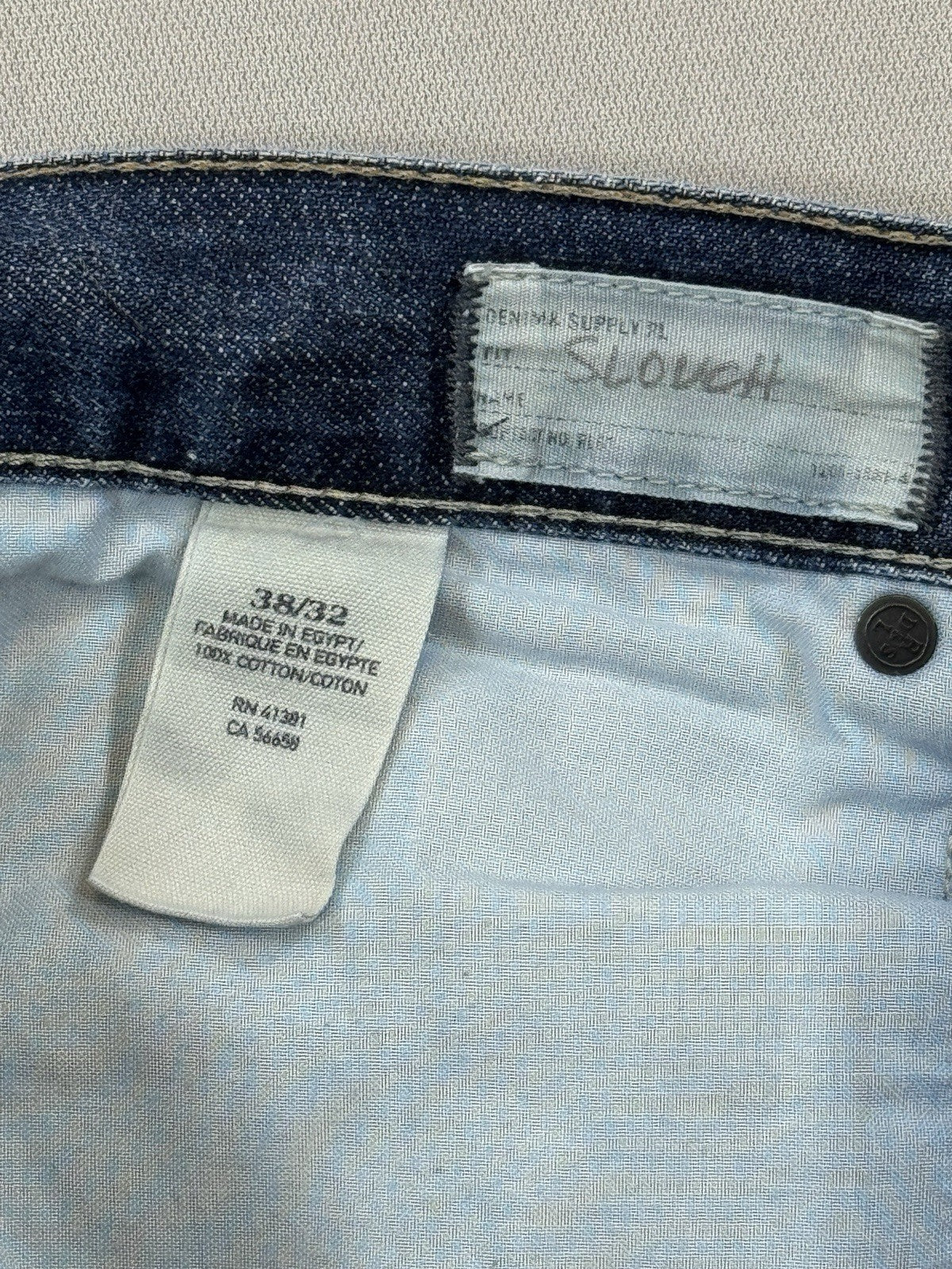 Vintage Ralph Lauren Denim & Supply Jeans Mens 38x32 Blue Denim Straight Leg